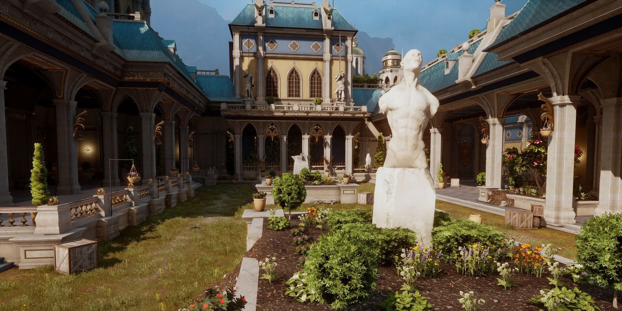Dragon Age Inquisition - statue at the Winter Palace