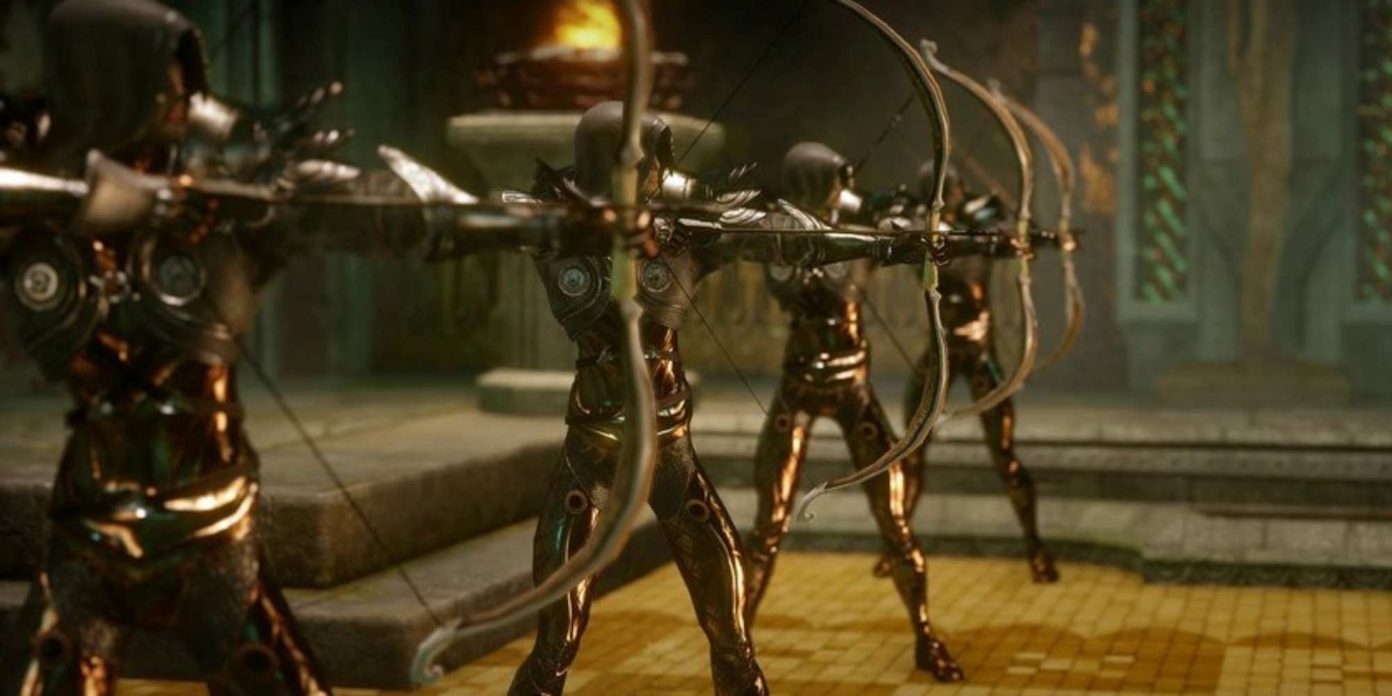 Dragon Age Inquisition - Sentinel Elves attacking with bows