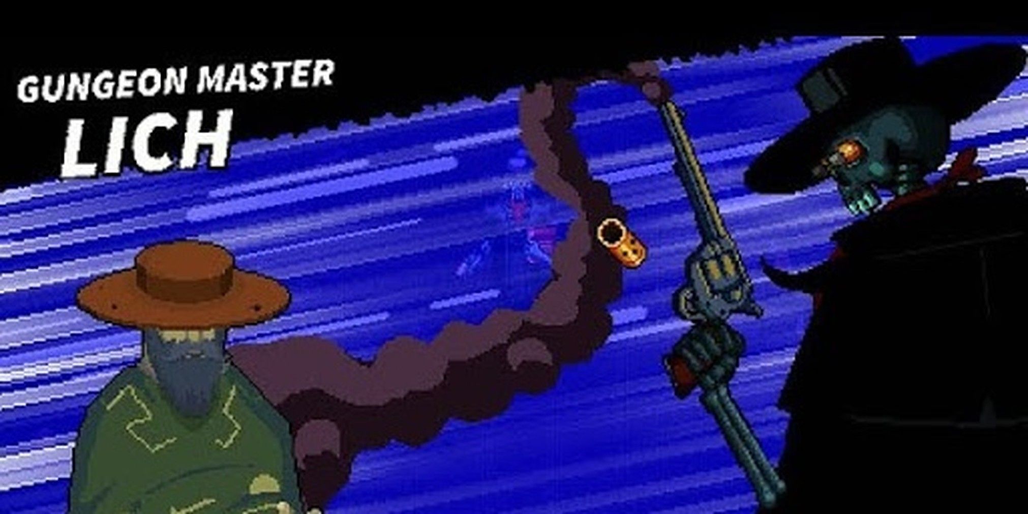 Enter the Gungeon Gunslinger Introduction Art