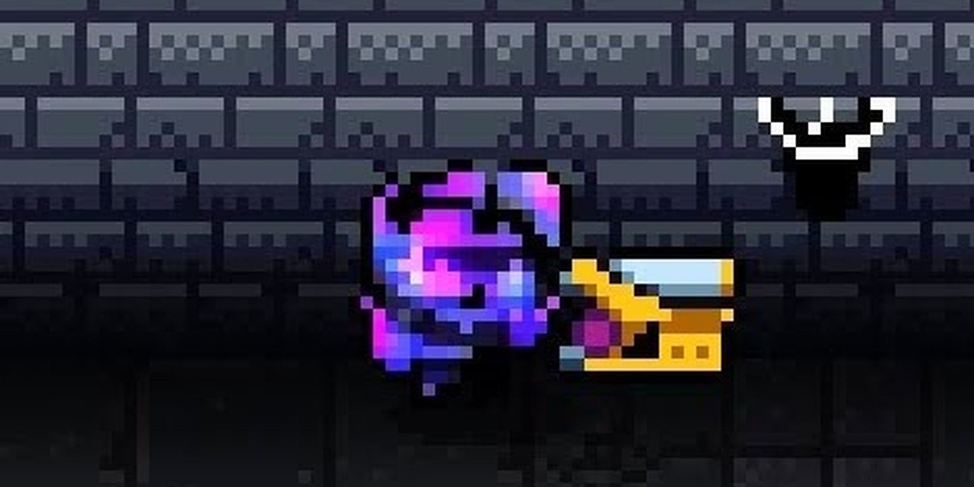 Enter the Gungeon Paradox Aiming Gun in Hallway