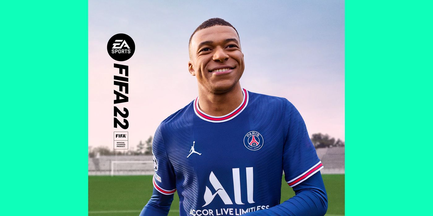 FIFA Cover Athletes fifa 22 mbappe