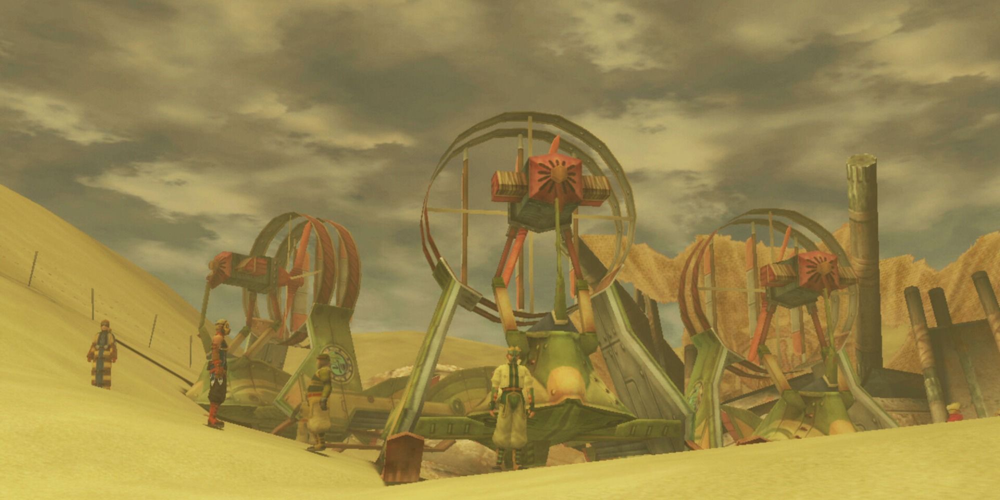 Final Fantasy 10-2 Bikanel Excavation Camp