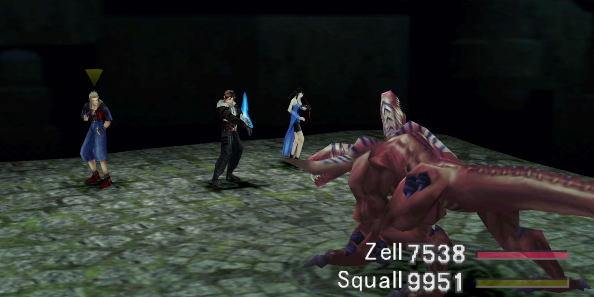 Final Fantasy 8 Tri-Face Fight