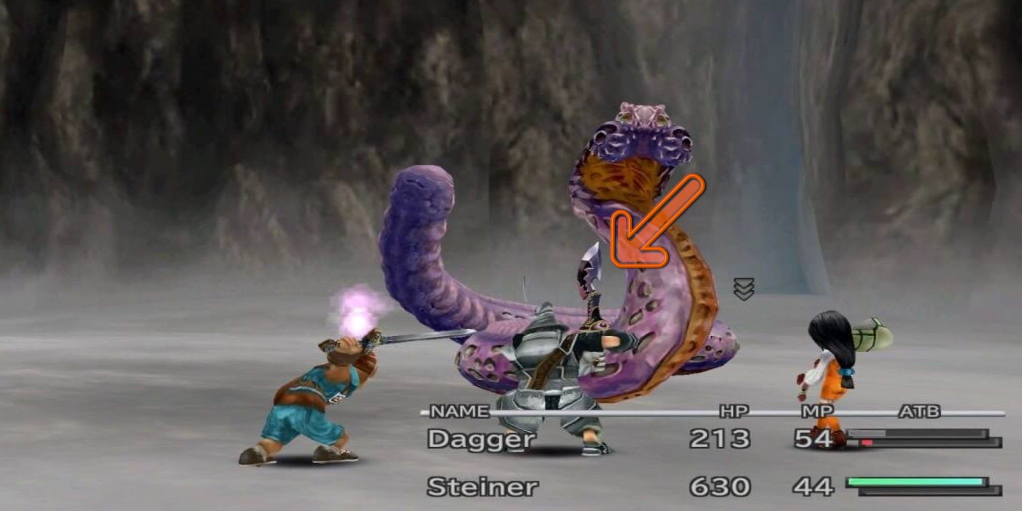 Final Fantasy 9 Ralvurahva Fight Blood Sword