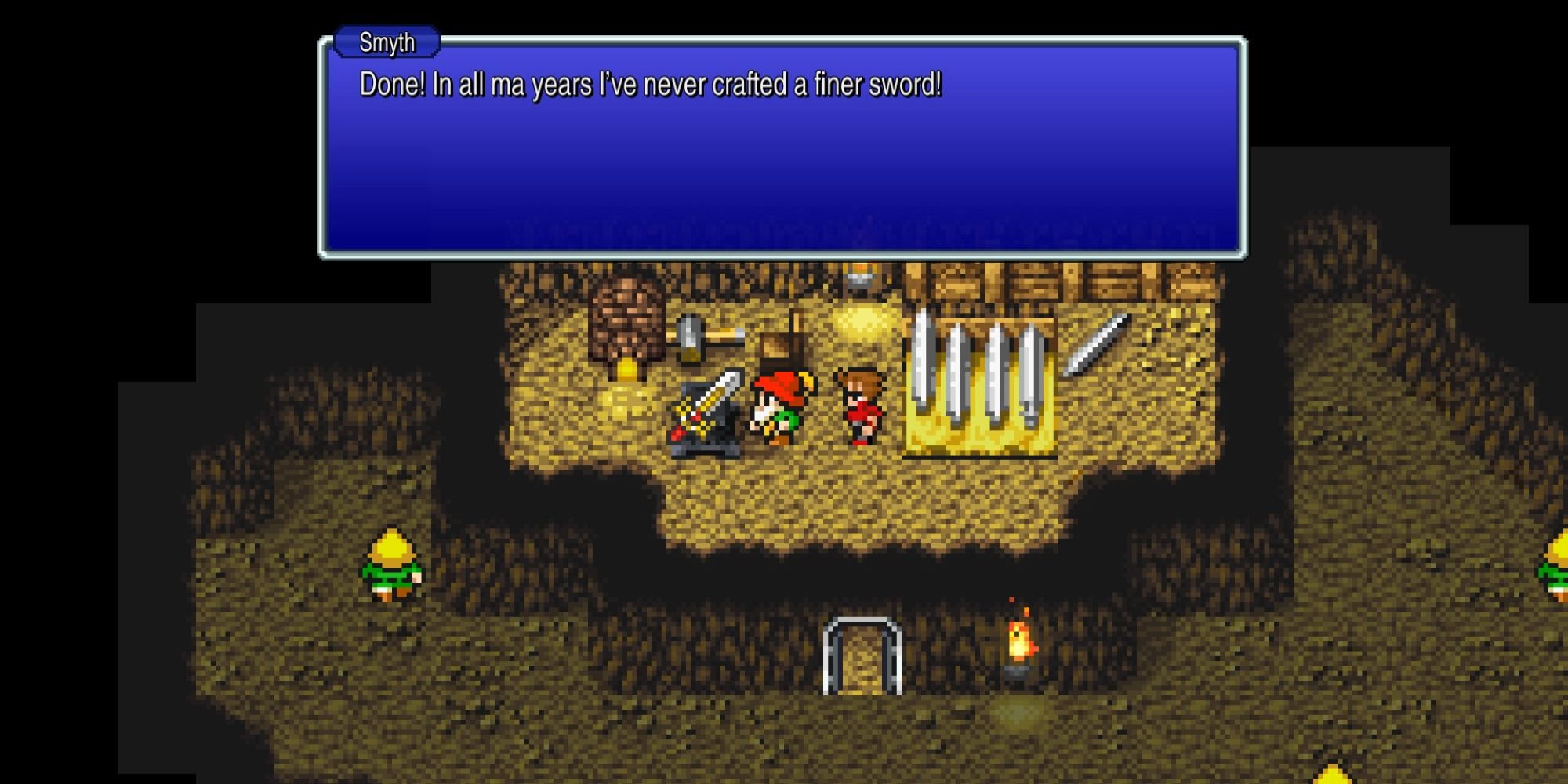 Final Fantasy Pixel Remaster Mount Duregar Smith Excalibur