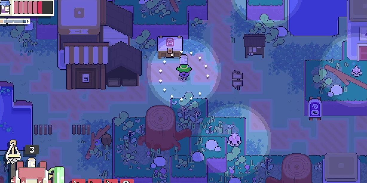 Garden Story Concord Using Tap Dew To Heal