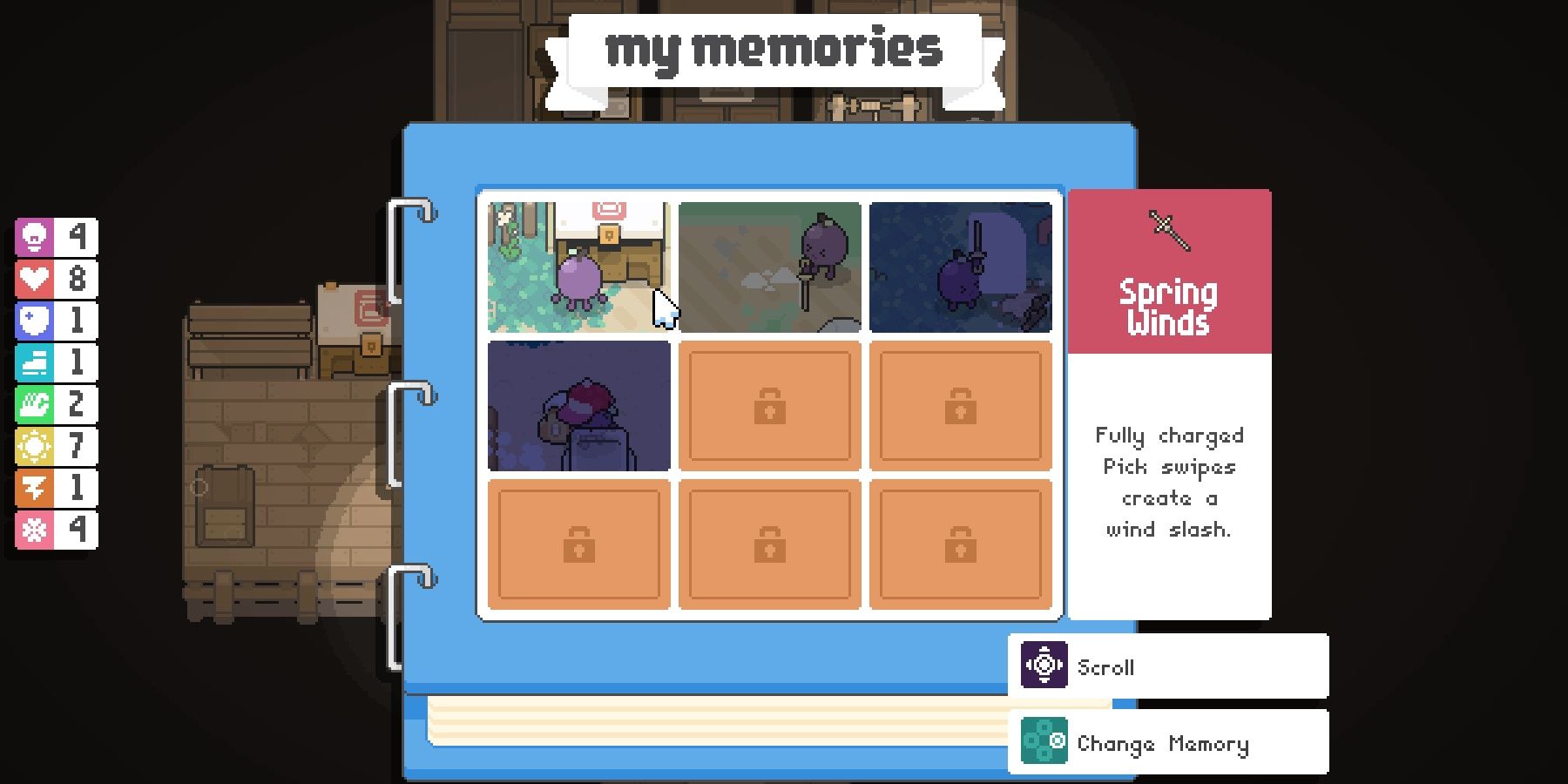 A picture book of memories obtained throughout Garden Story