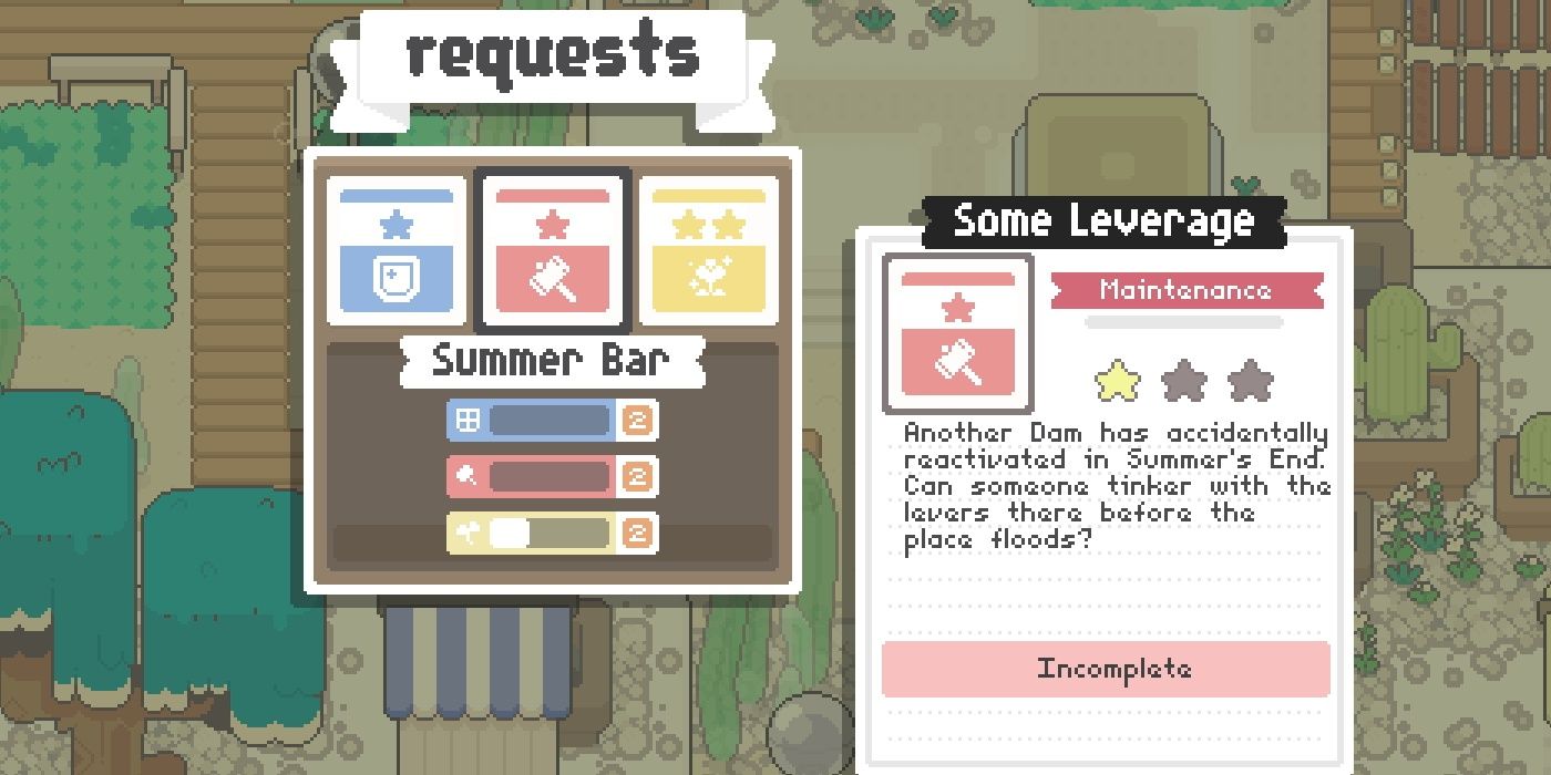 Request Board in Garden Story