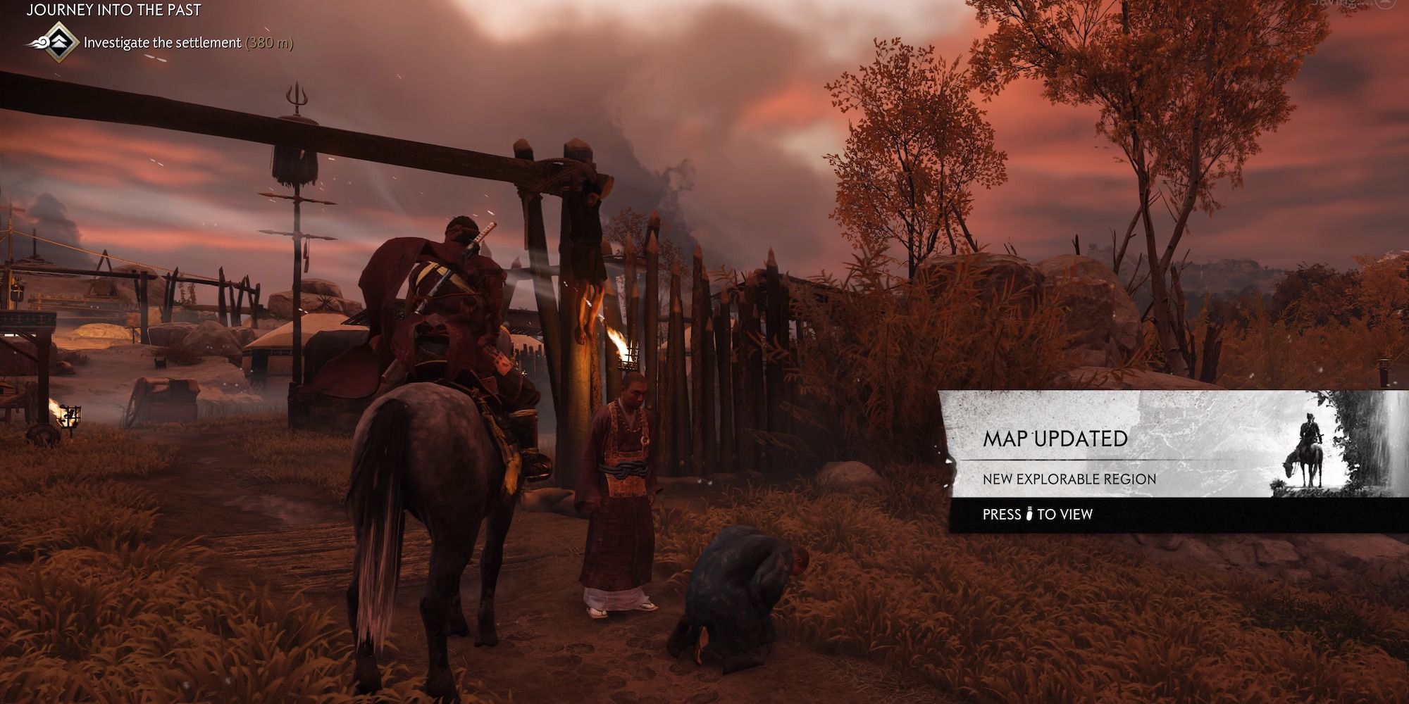 Ghost of tsushima journey into the past quest