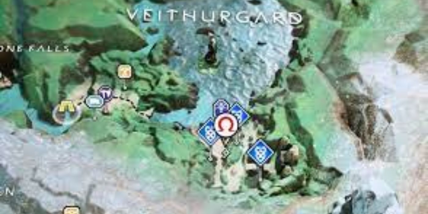 Veithurgard, which is where Otr can be found, on the map