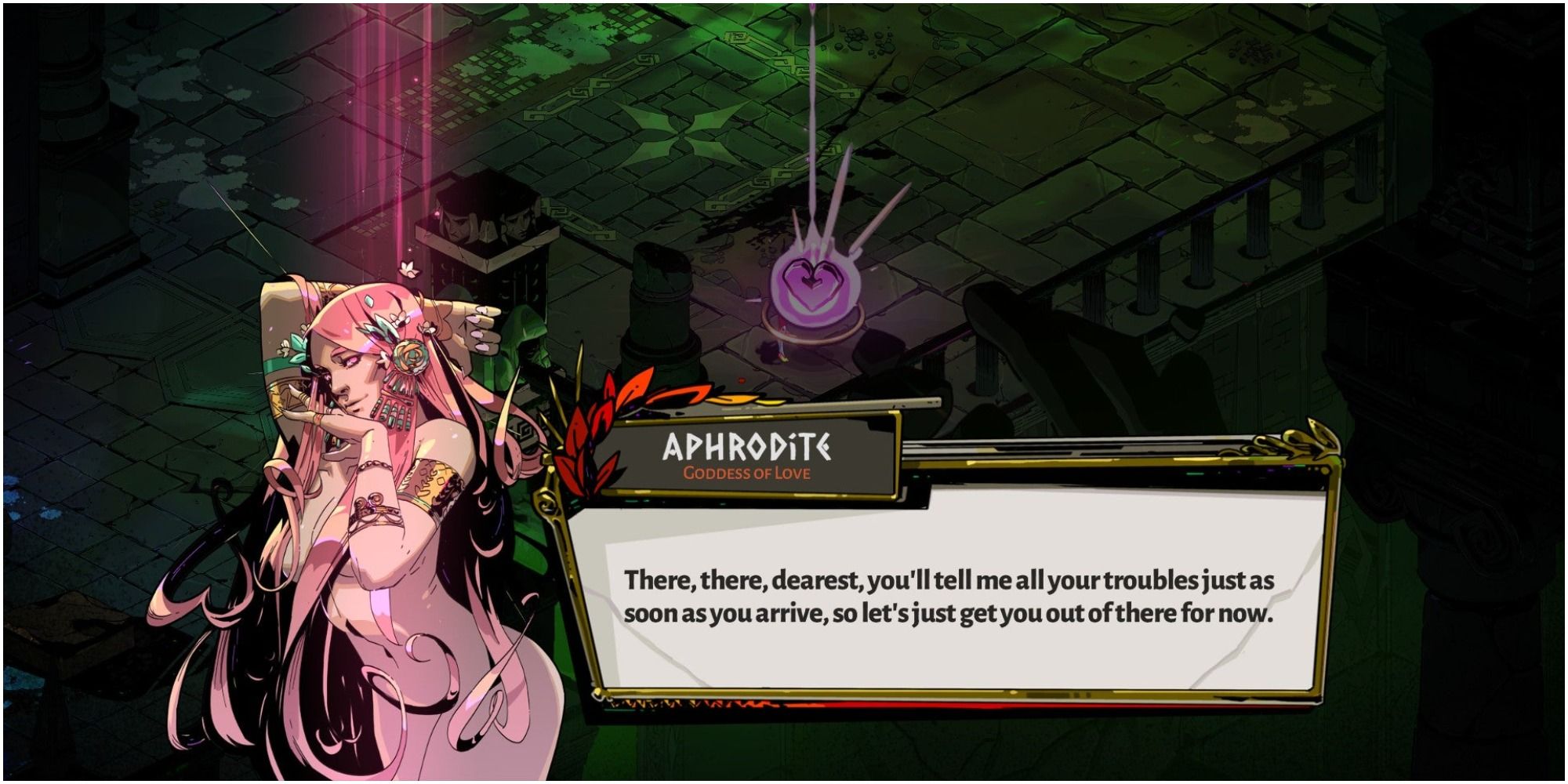 Hades Aphrodite Agreeing To Help Zagreus Escape