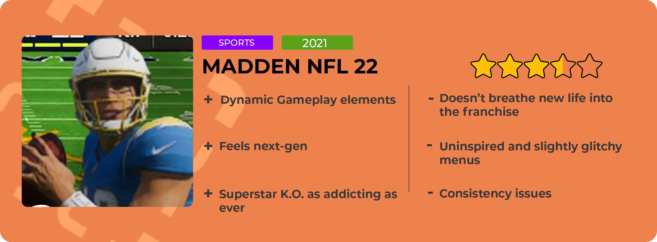 Madden 22 Rating