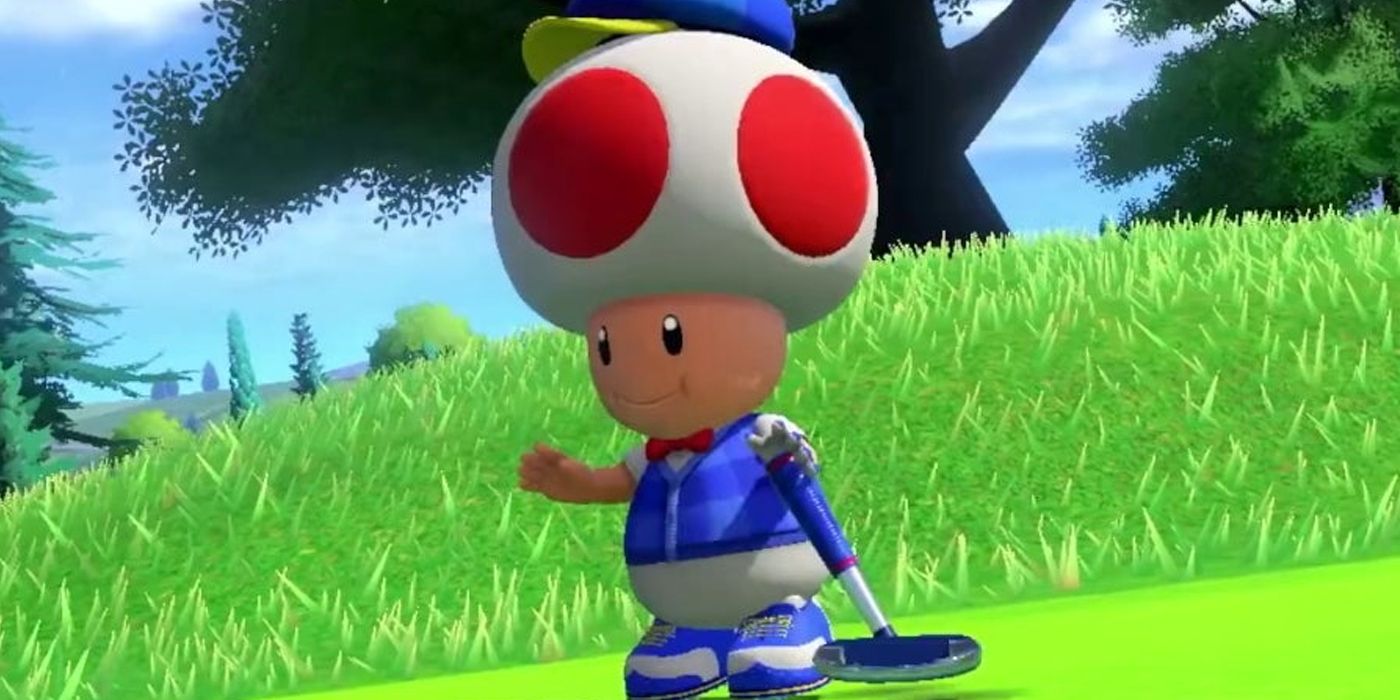 Mario Golf Super Rush Best Characters toad