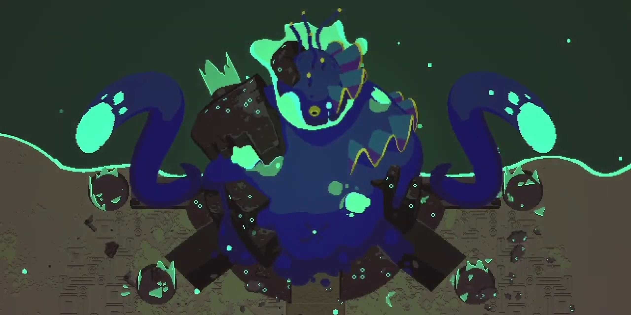 Moonlighter Last Dimensional Pirate waving arms around