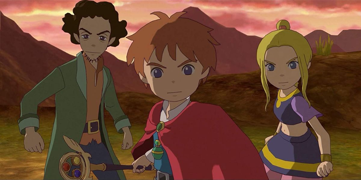 Swaine, Oliver, and Esther in Ni No Kuni