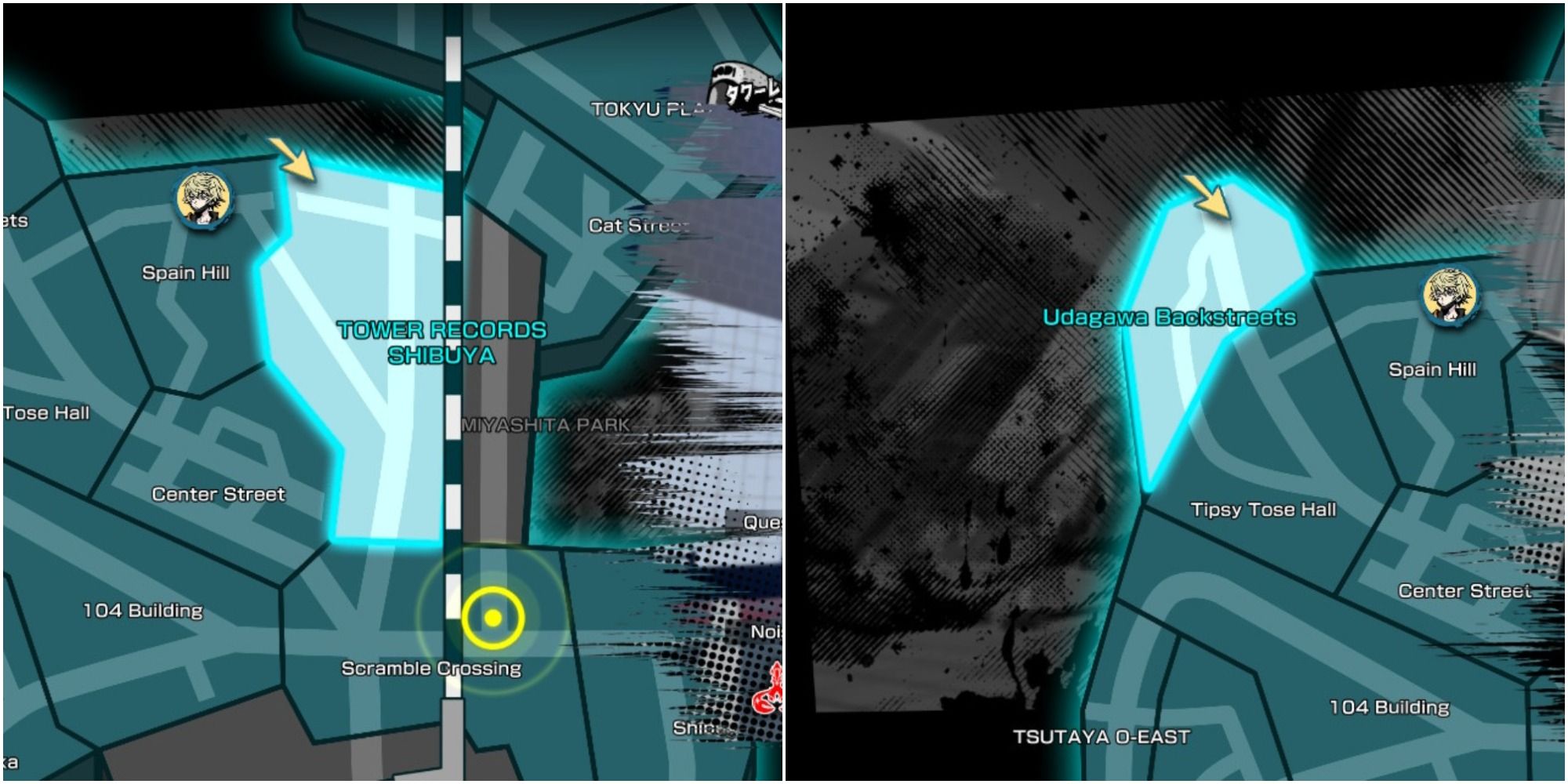 Neo The World Ends With You Map Pointers