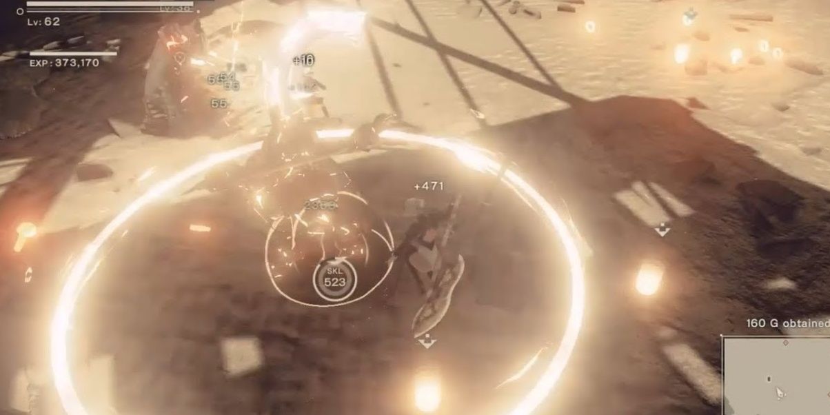 Nier Automata Wave Pod Program Gameplay