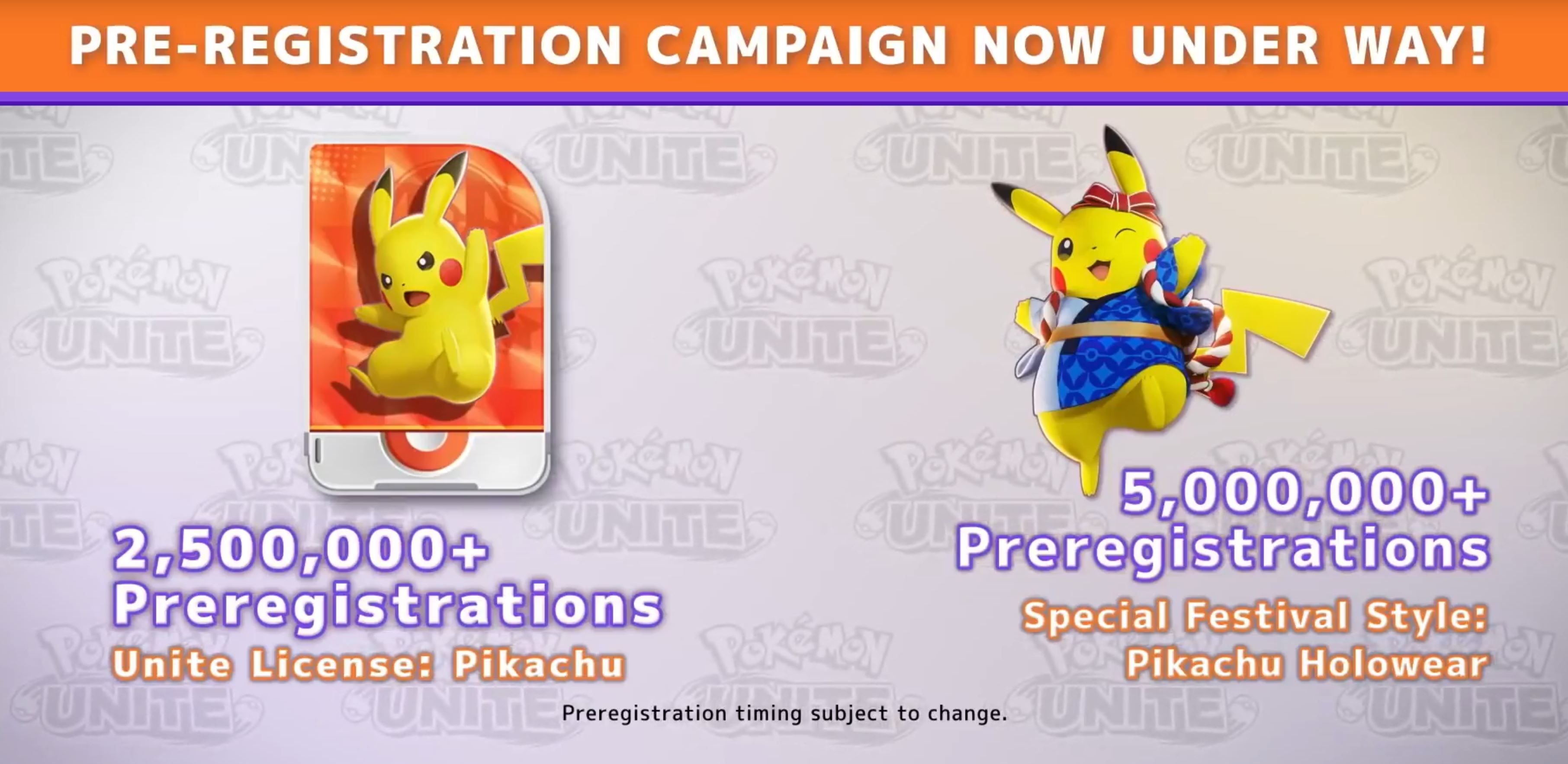 Pokemon Unite Pre-Register