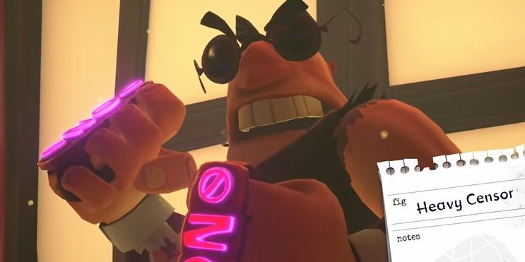 A Heavy Censor in Psychonauts 2