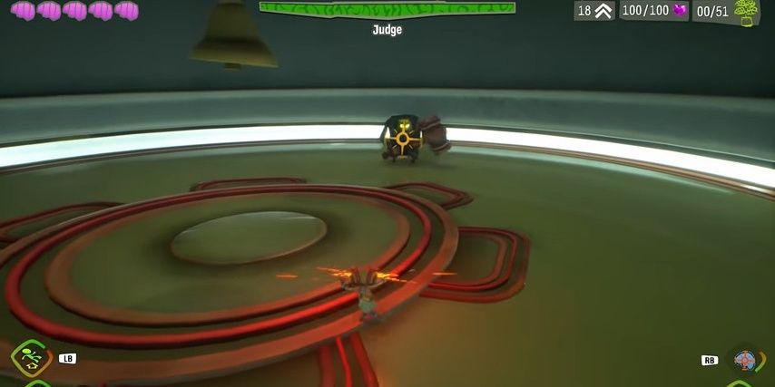 A judge in Psychonauts 2