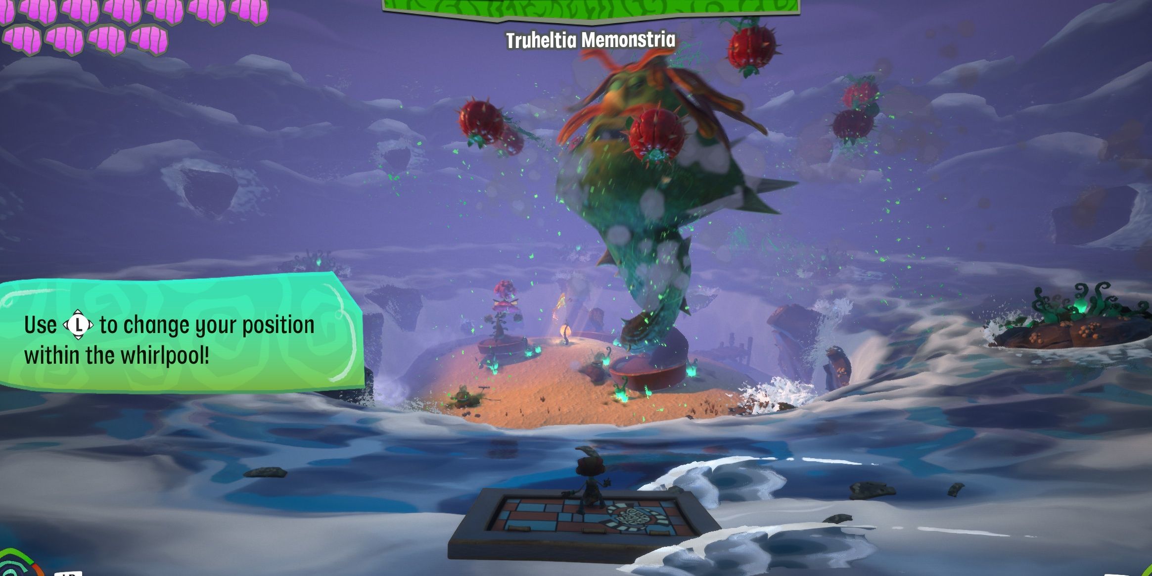 Memonstria boss fight in Psychonauts 2