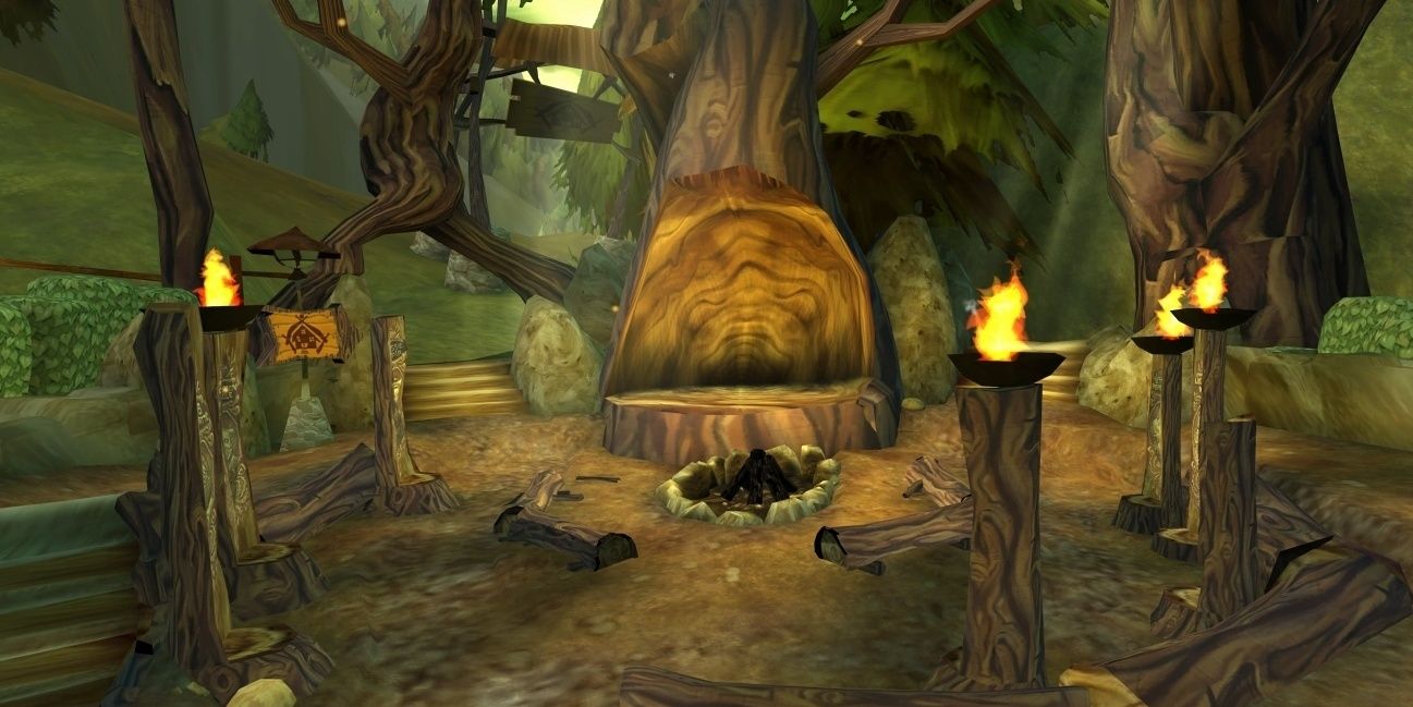 The reception area in Psychonauts