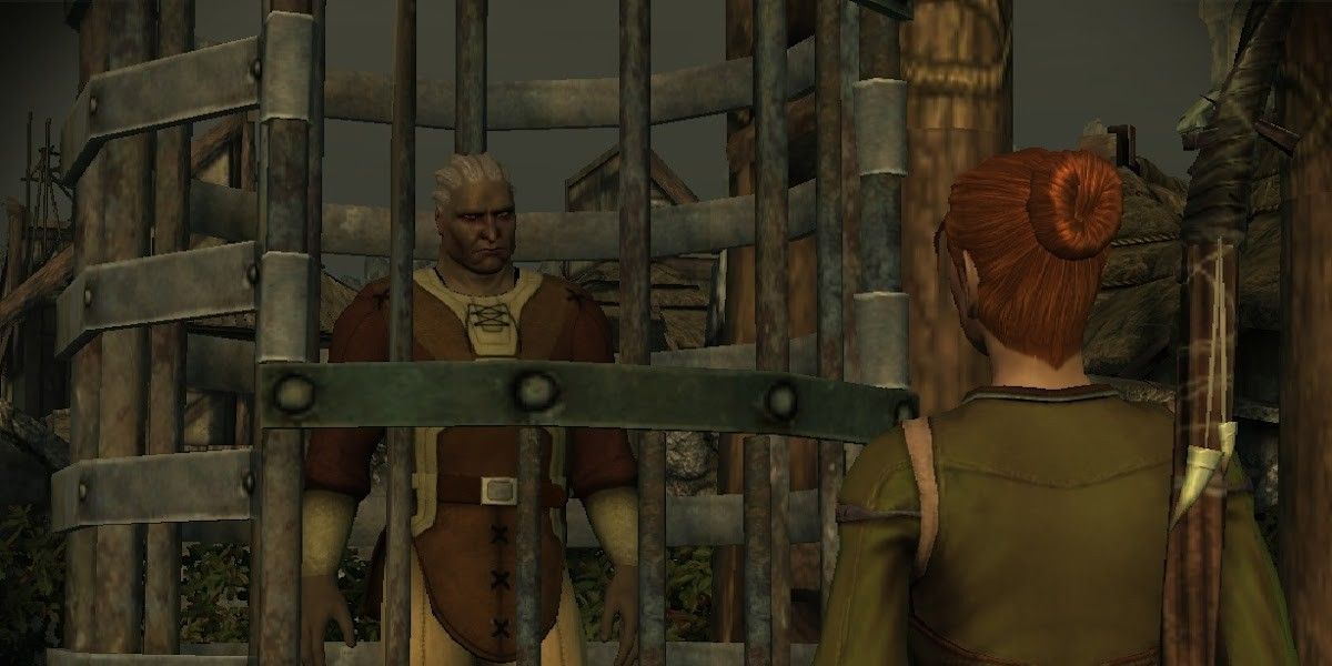 Sten in cage.