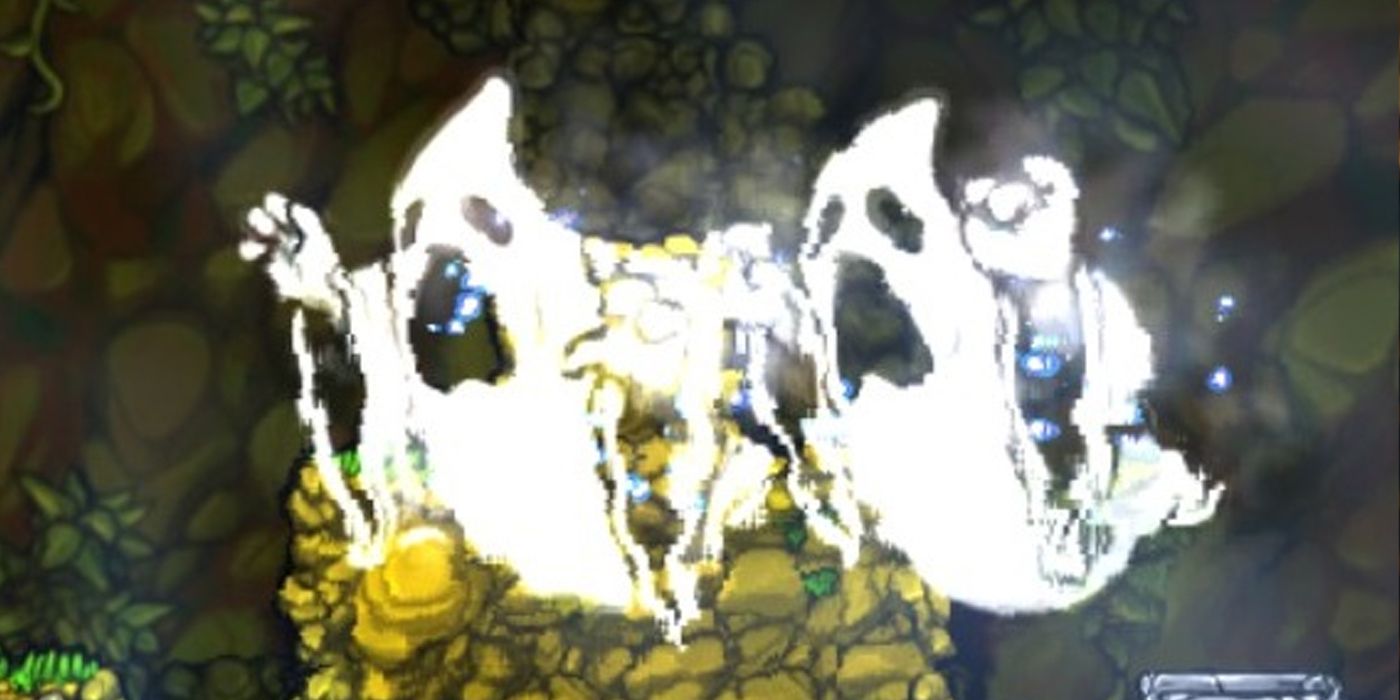 2 Ghosts in cave