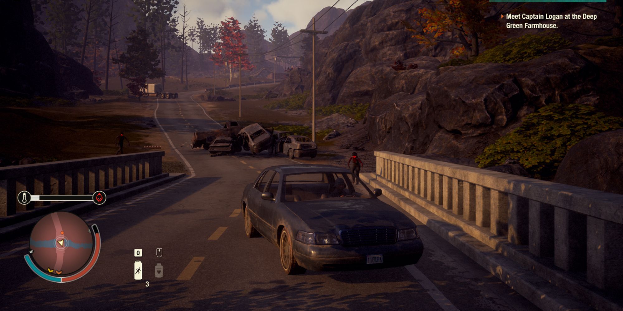 State of Decay 2 car in trumble valley