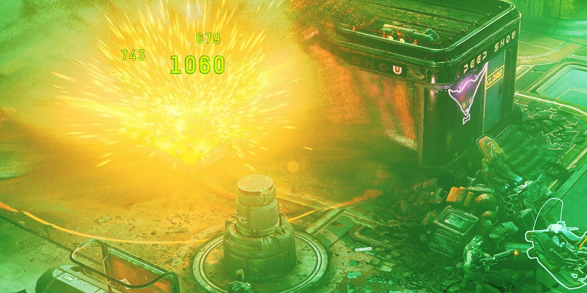 The Ascent - Catching The Moment Of A Tactical Grenade Explosion As An Example Of Tactical Sense