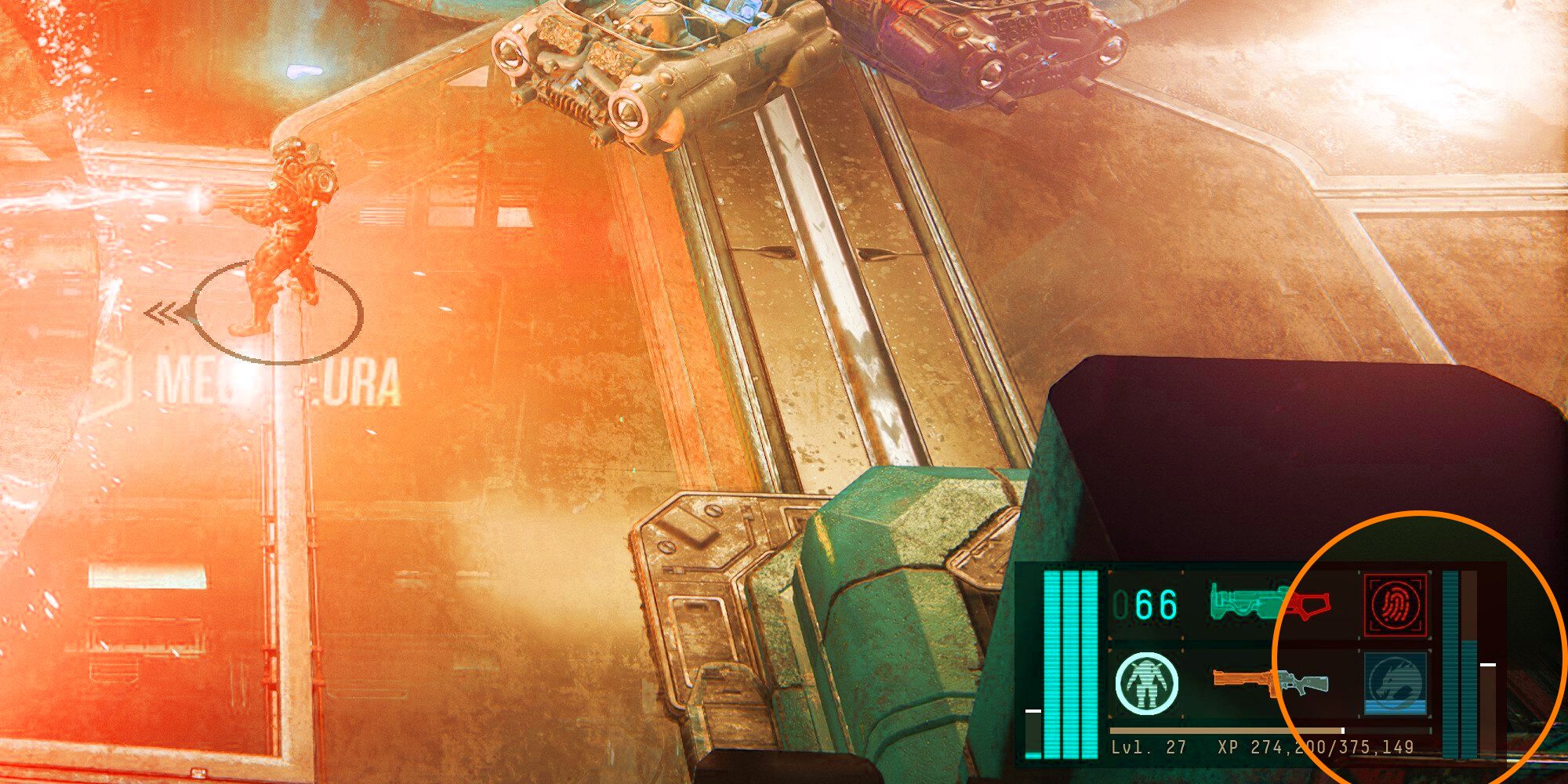 The Ascent - Highlighting The Energy Meter As An Example Of The Body Battery Skill