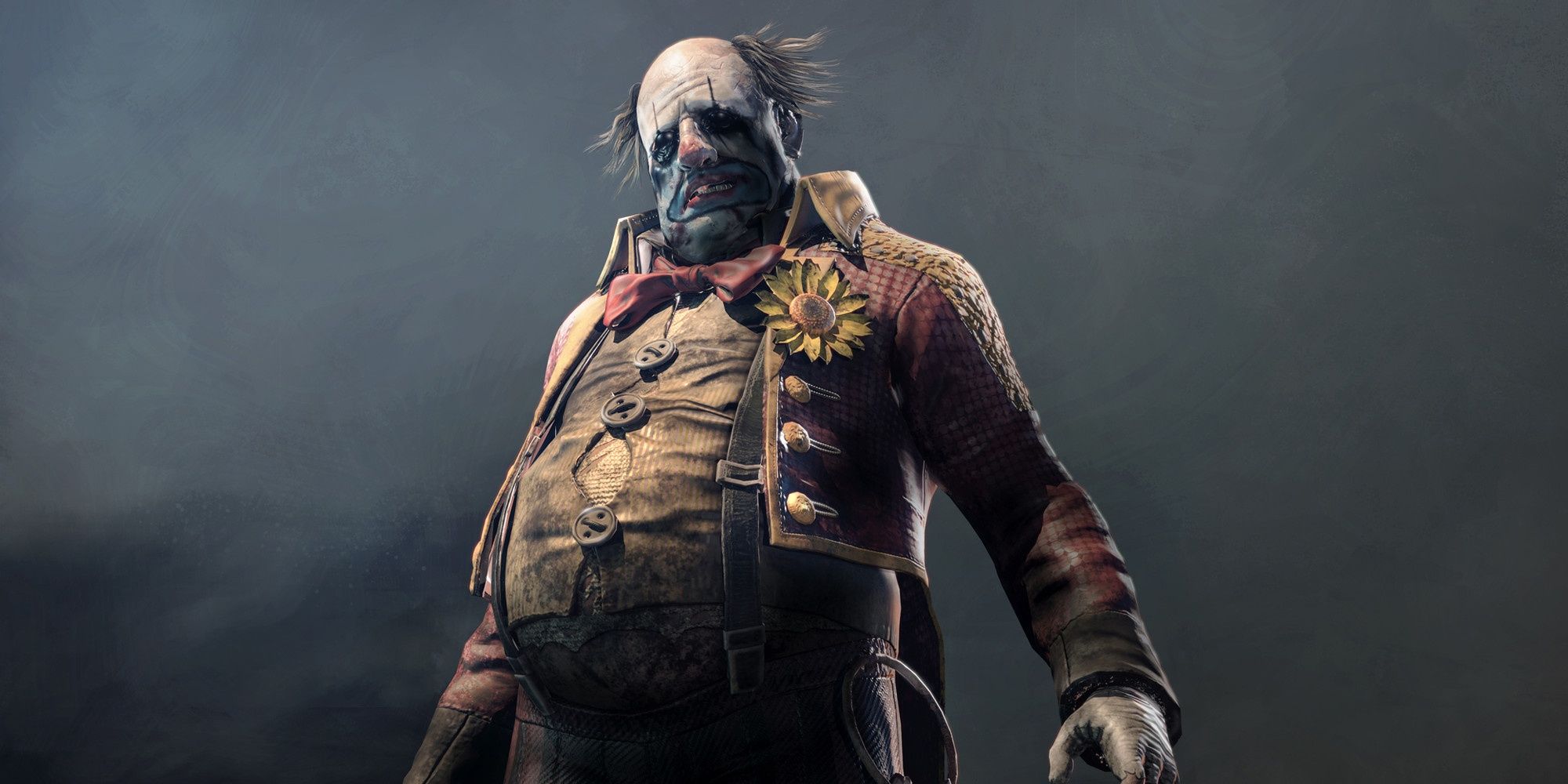 The Clown in his circus attire in Dead by Daylight