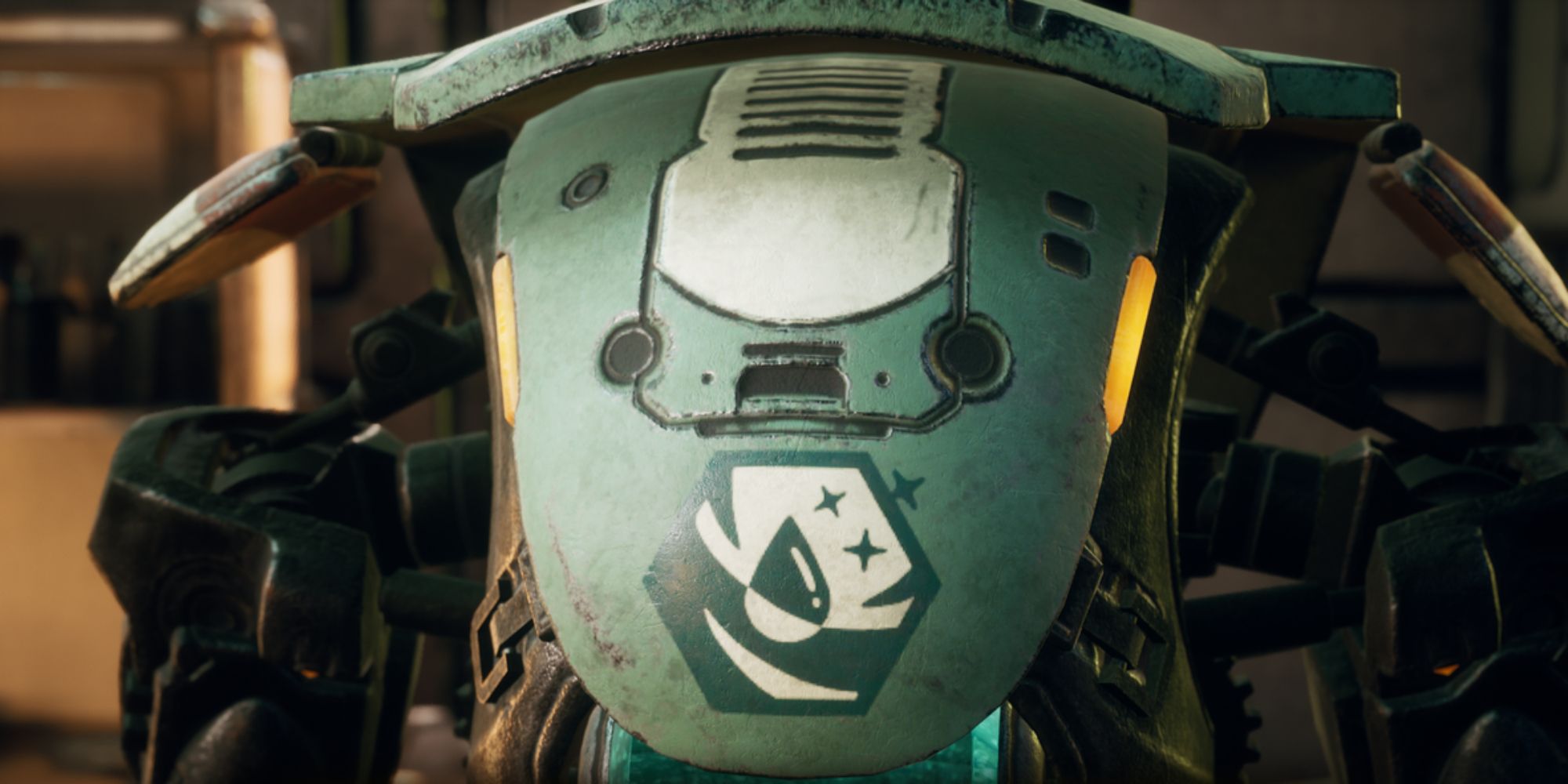 The Outer Worlds Screenshot Of SAM the robot