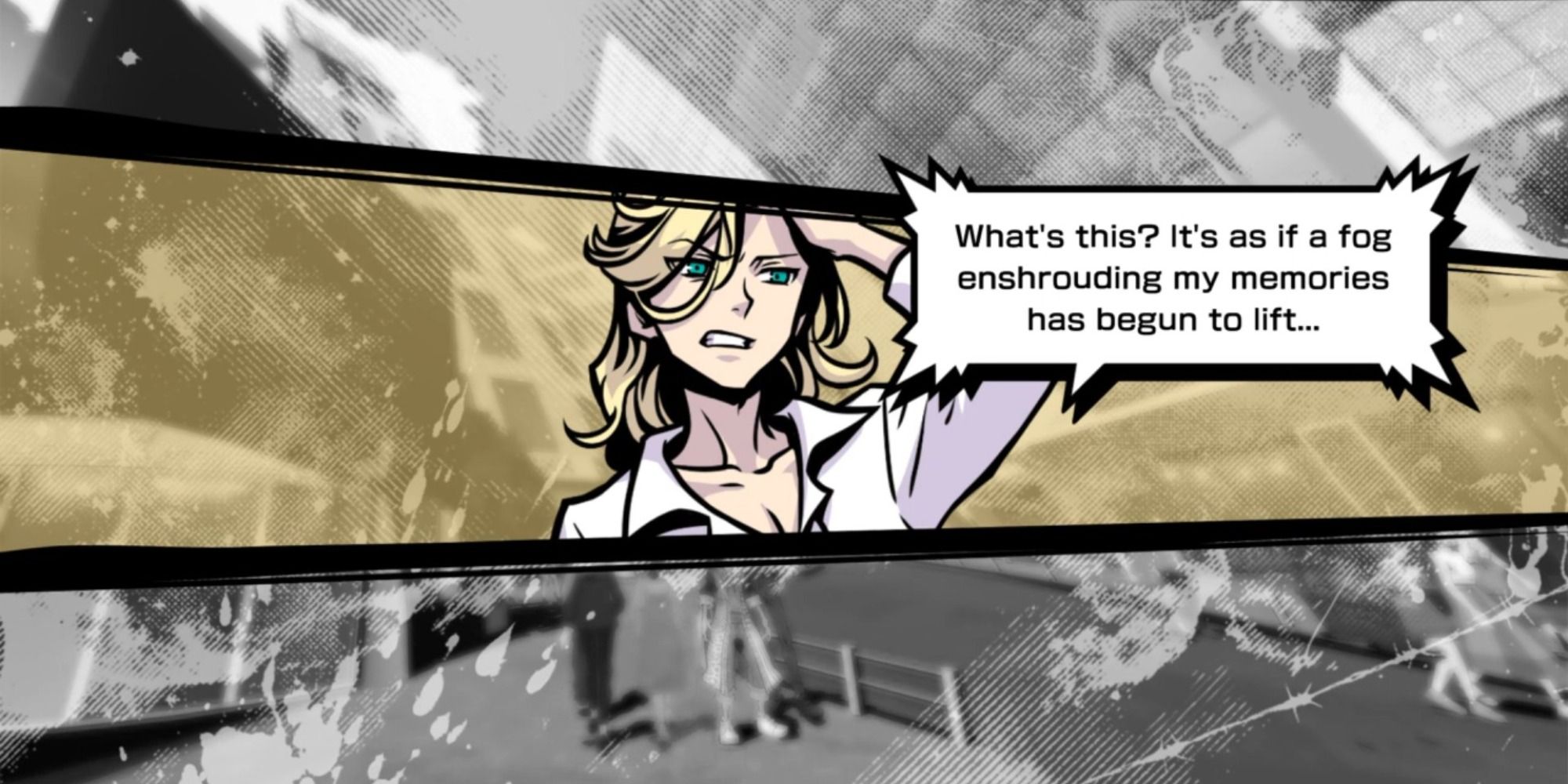 The Prince struggling to recall a soup recipe in Neo: The World Ends With You