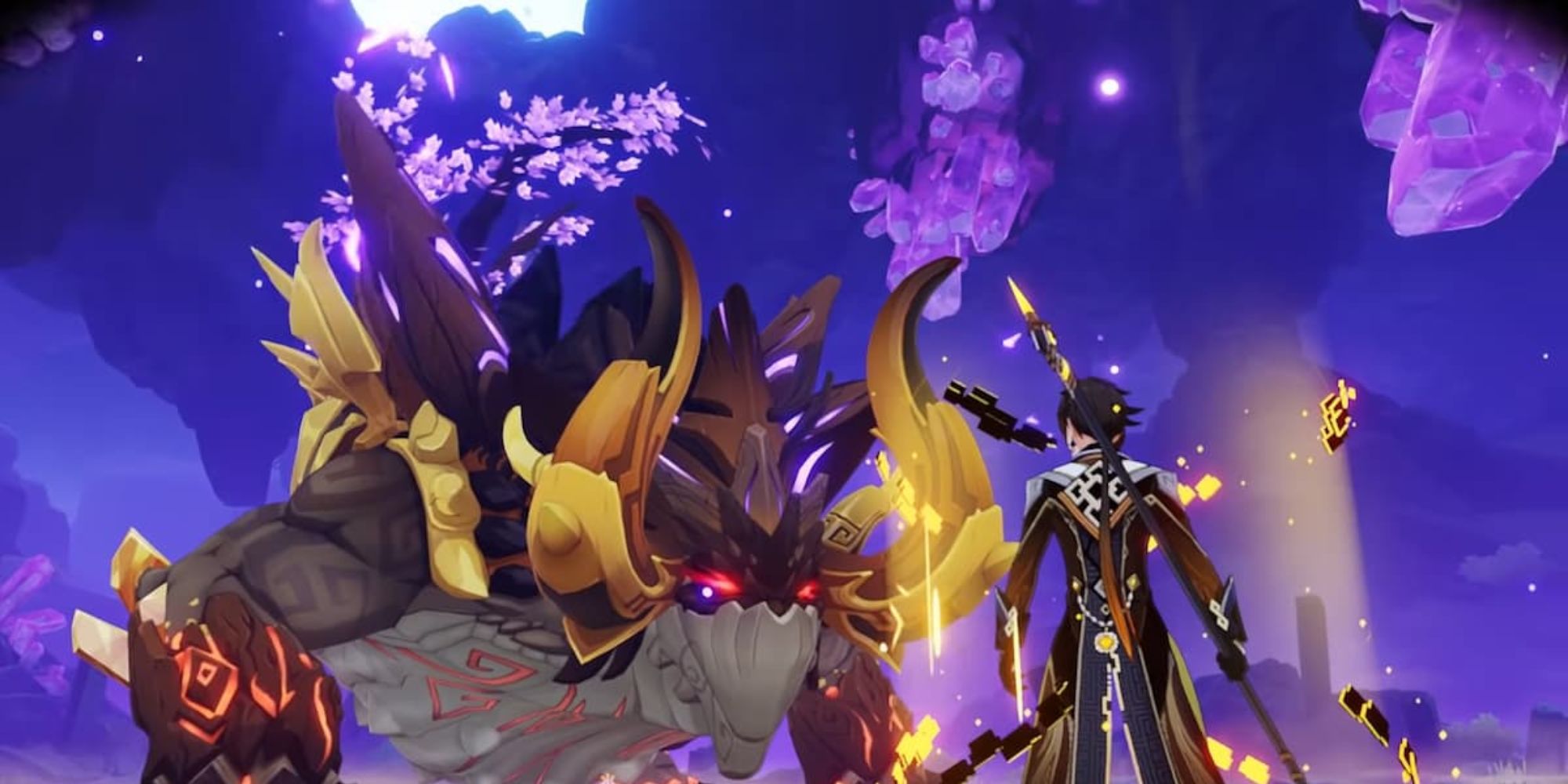 Beneath The Light of Jedite Boss In Inazua Genshin Impact