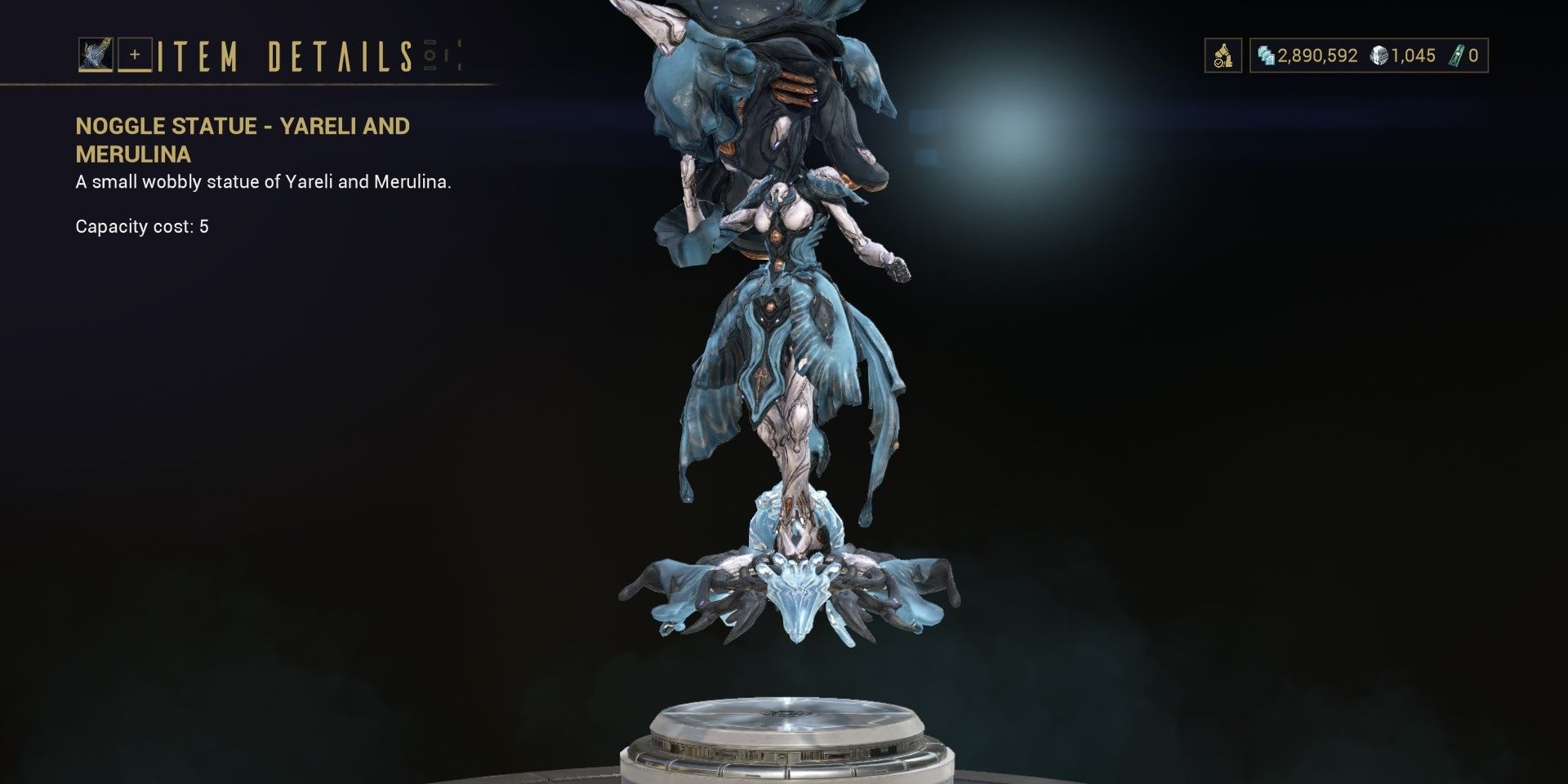 Warframe Yareli Noggle