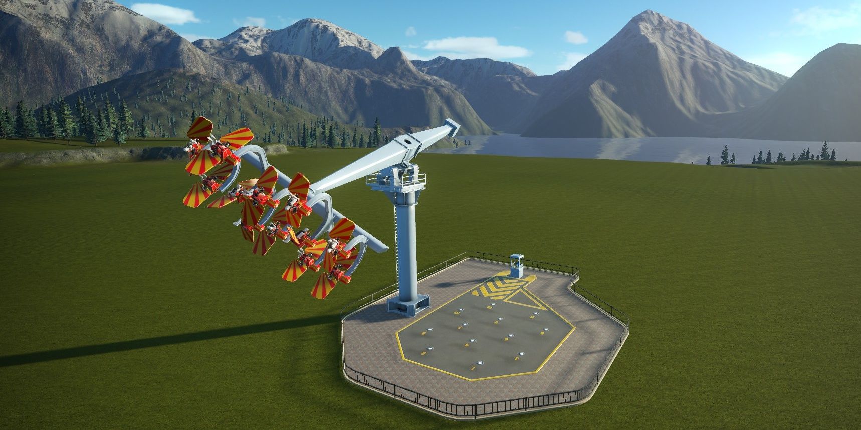Wild Blue in Planet Coaster