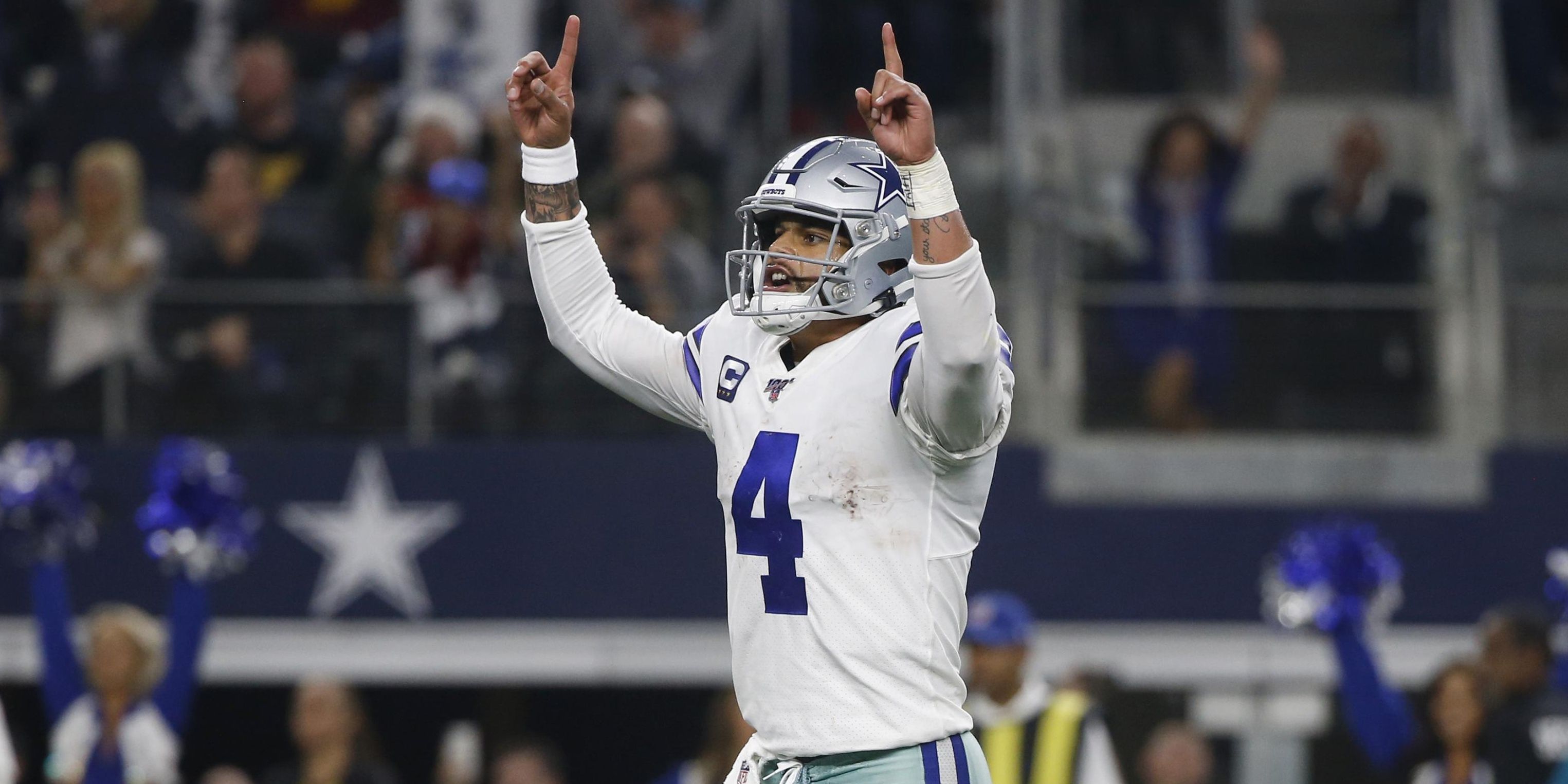 dak prescott celebrating