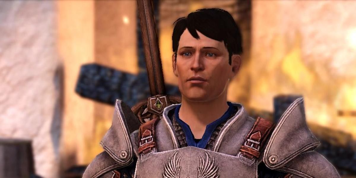 Carver Hawke as a Grey Warden.