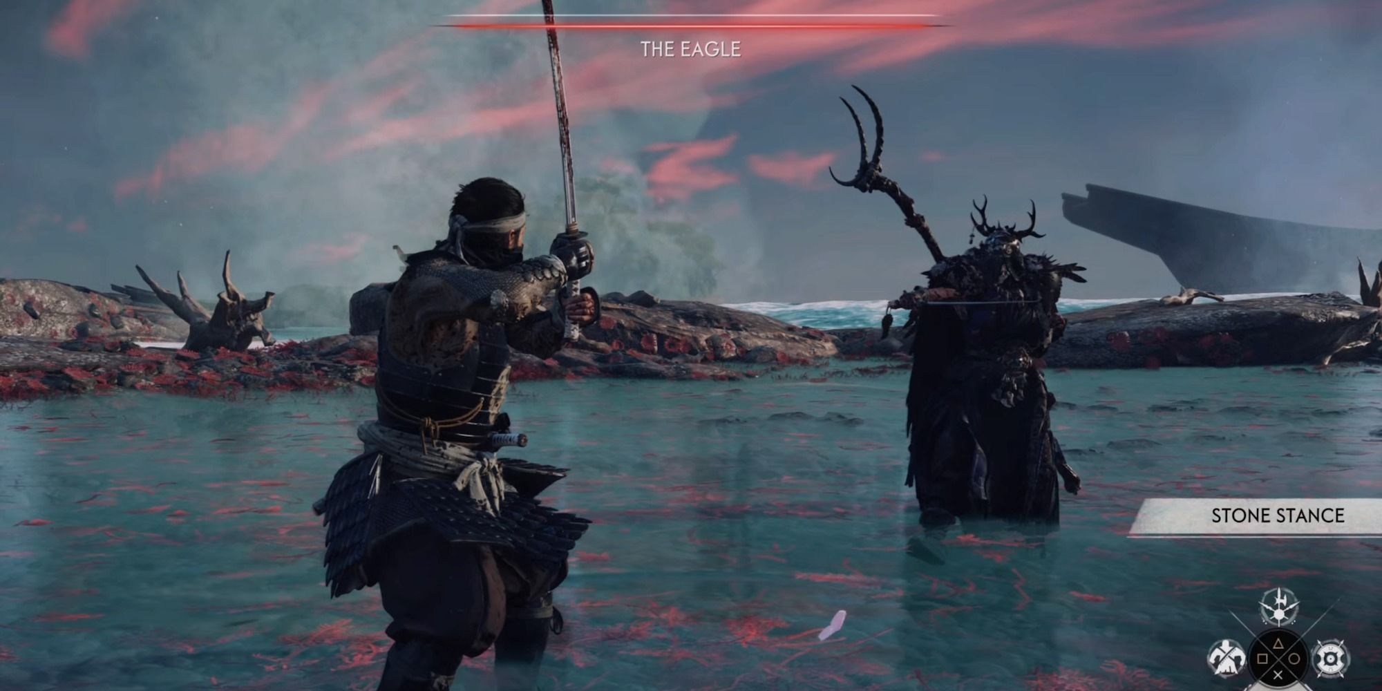 eagle vs jin ghost of tsushima