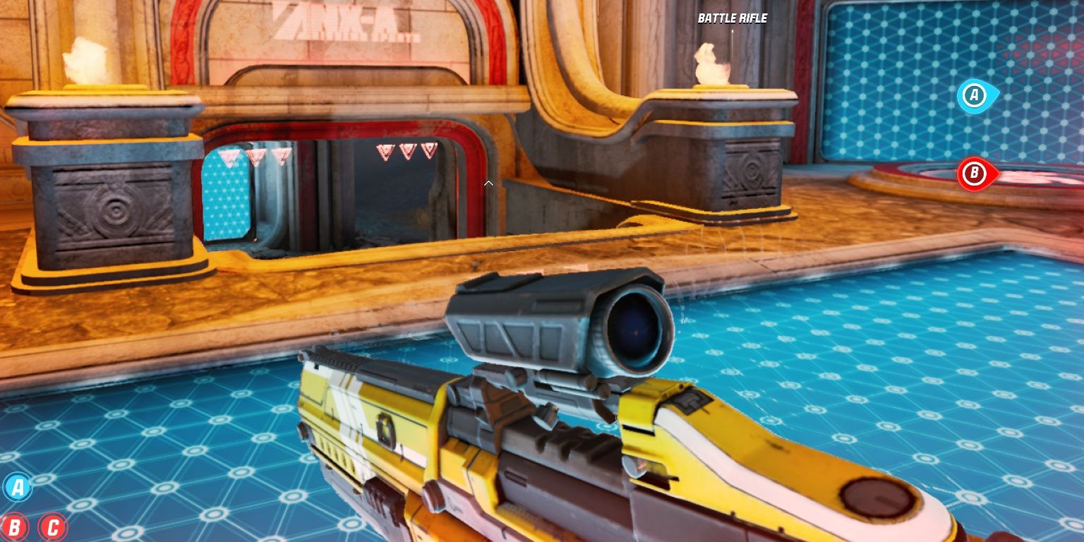exploring map in splitgate