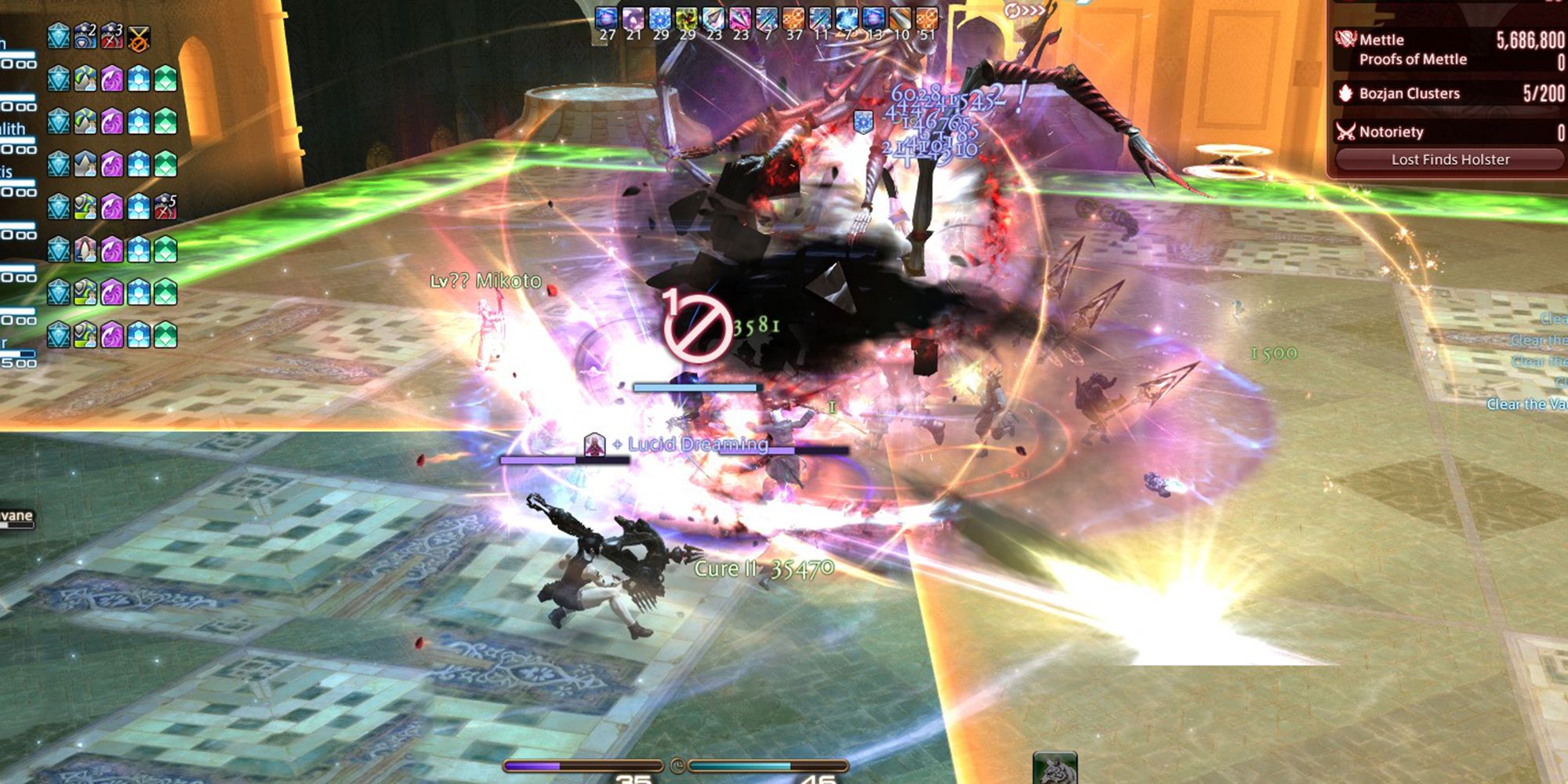 trinity avowed using flashvane after equipping a bow in delubrum reginae