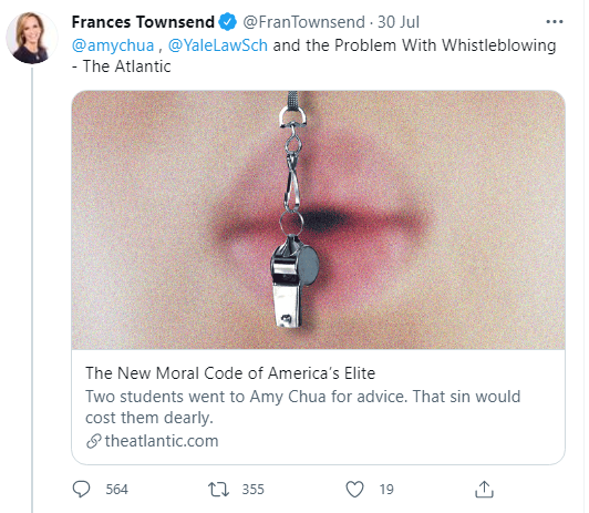 fran townsend tweet