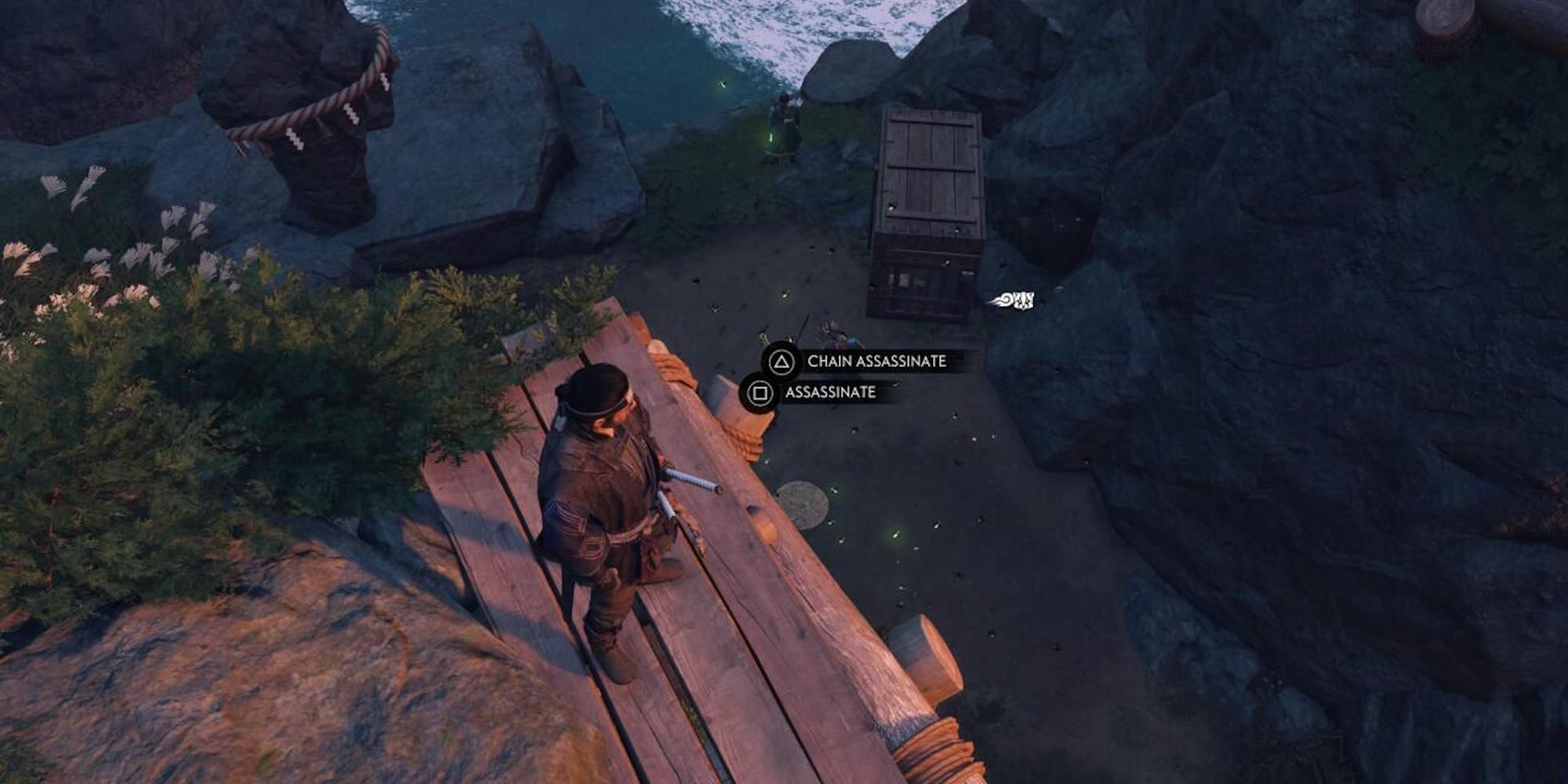 ghost of tsushima chain assassinate option