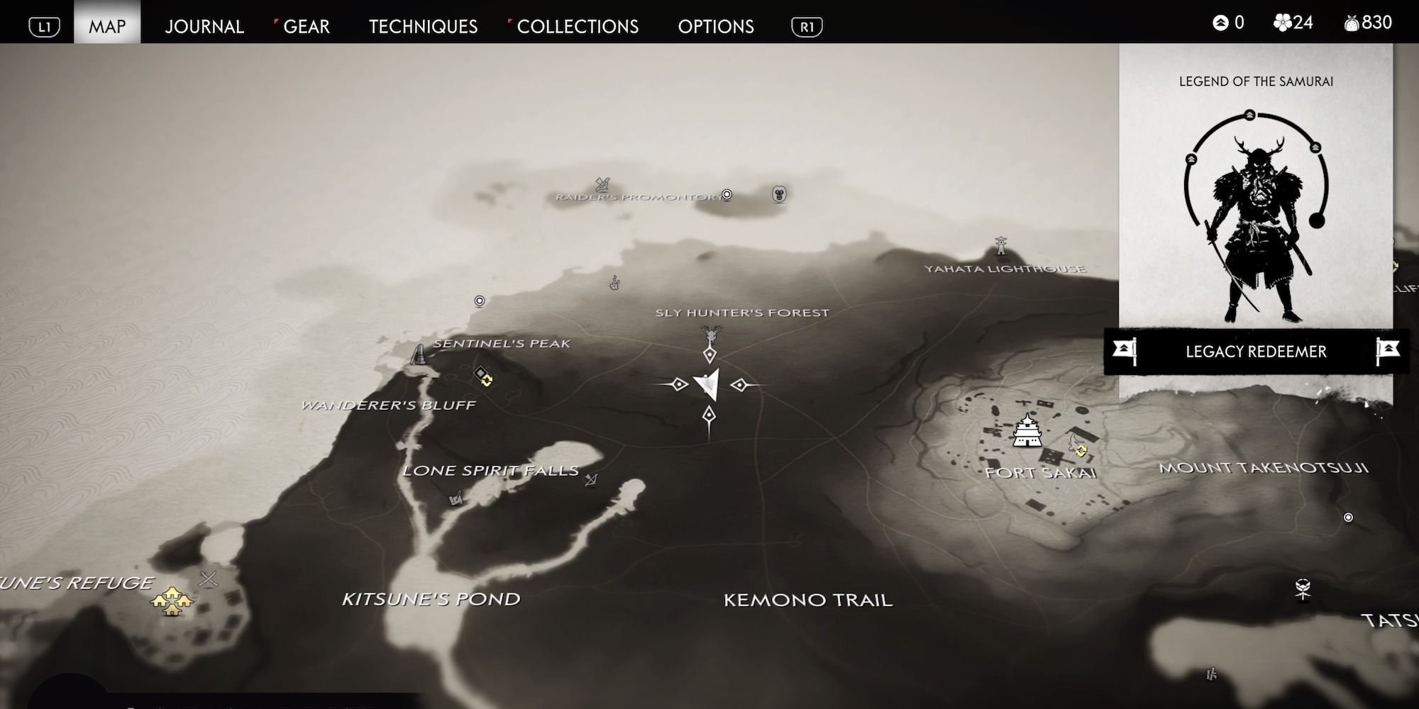 ghost of tsushima helping hand location