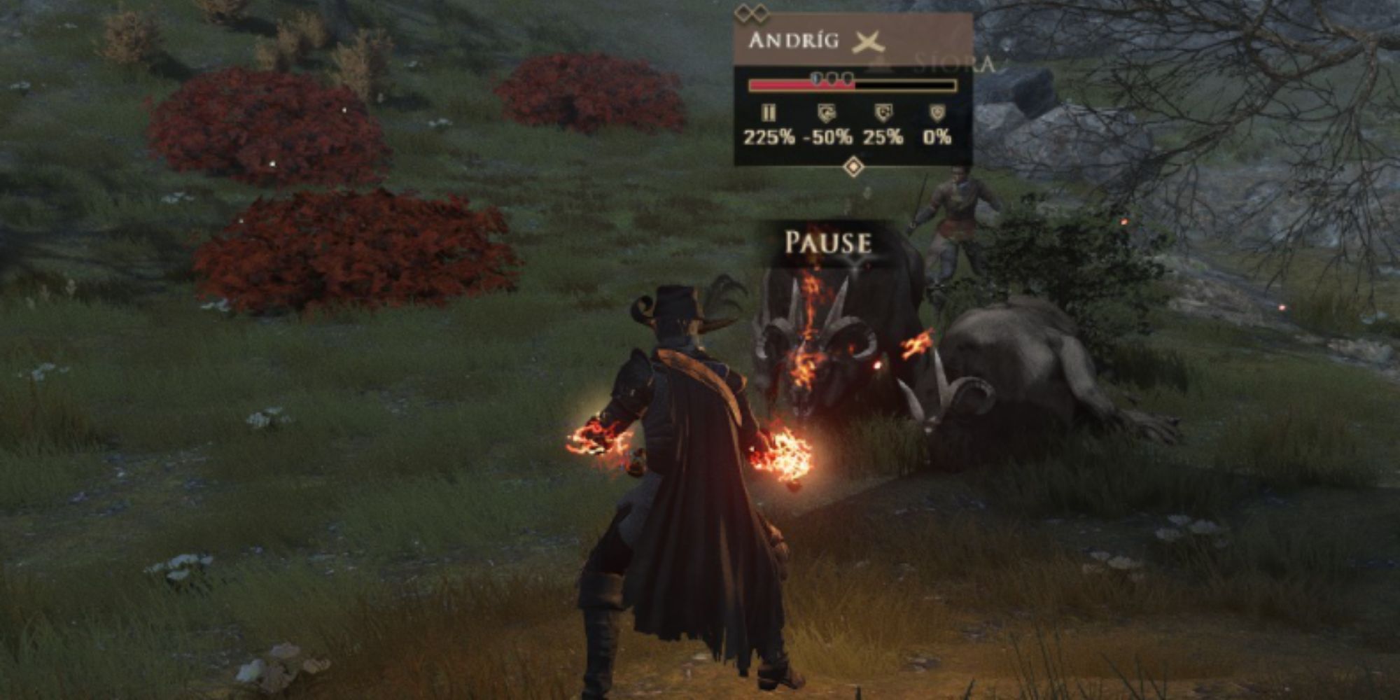 greedfall_andrig_in_combat_in_a_field