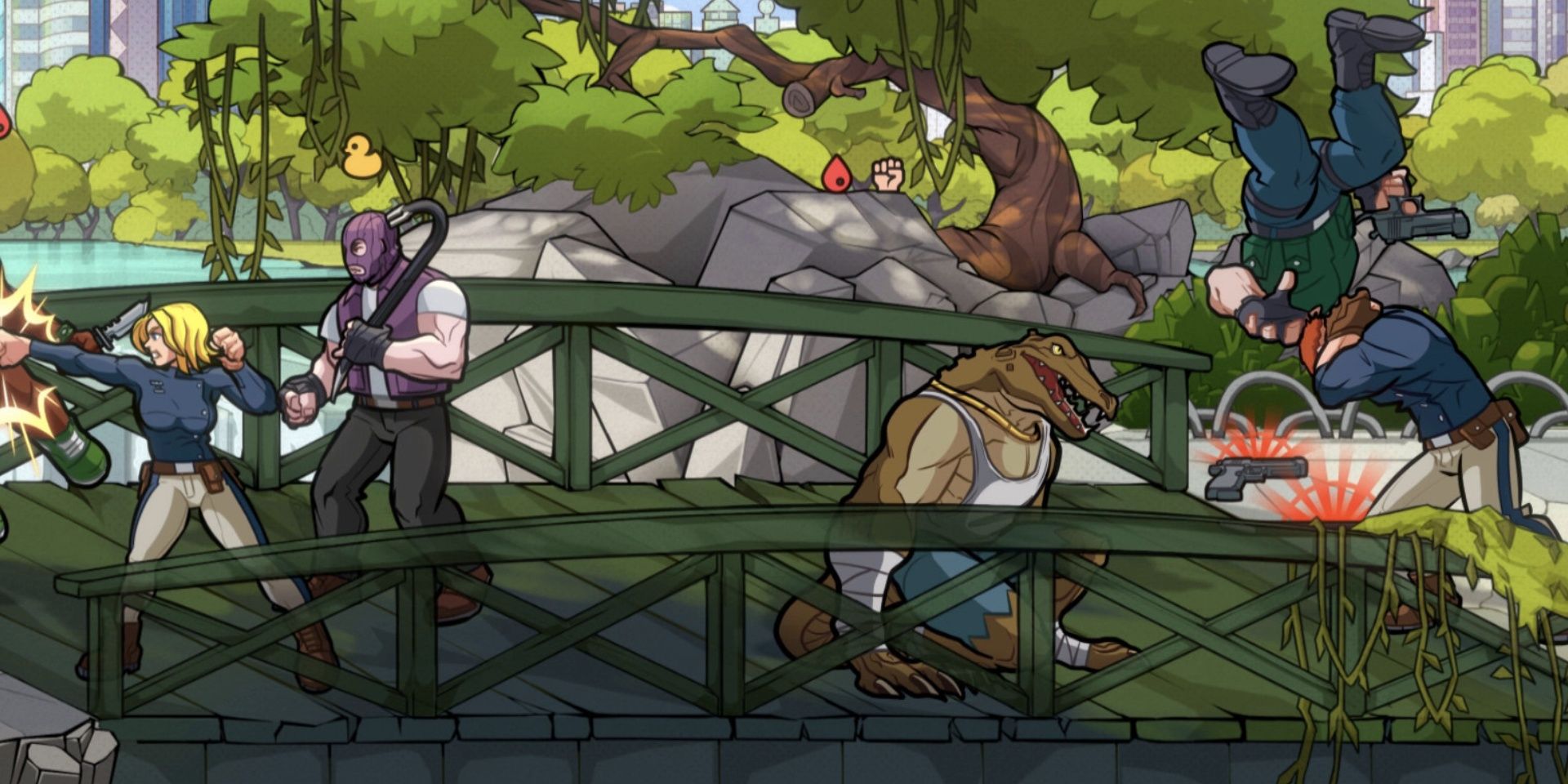 park bridge fight in mayhem brawler