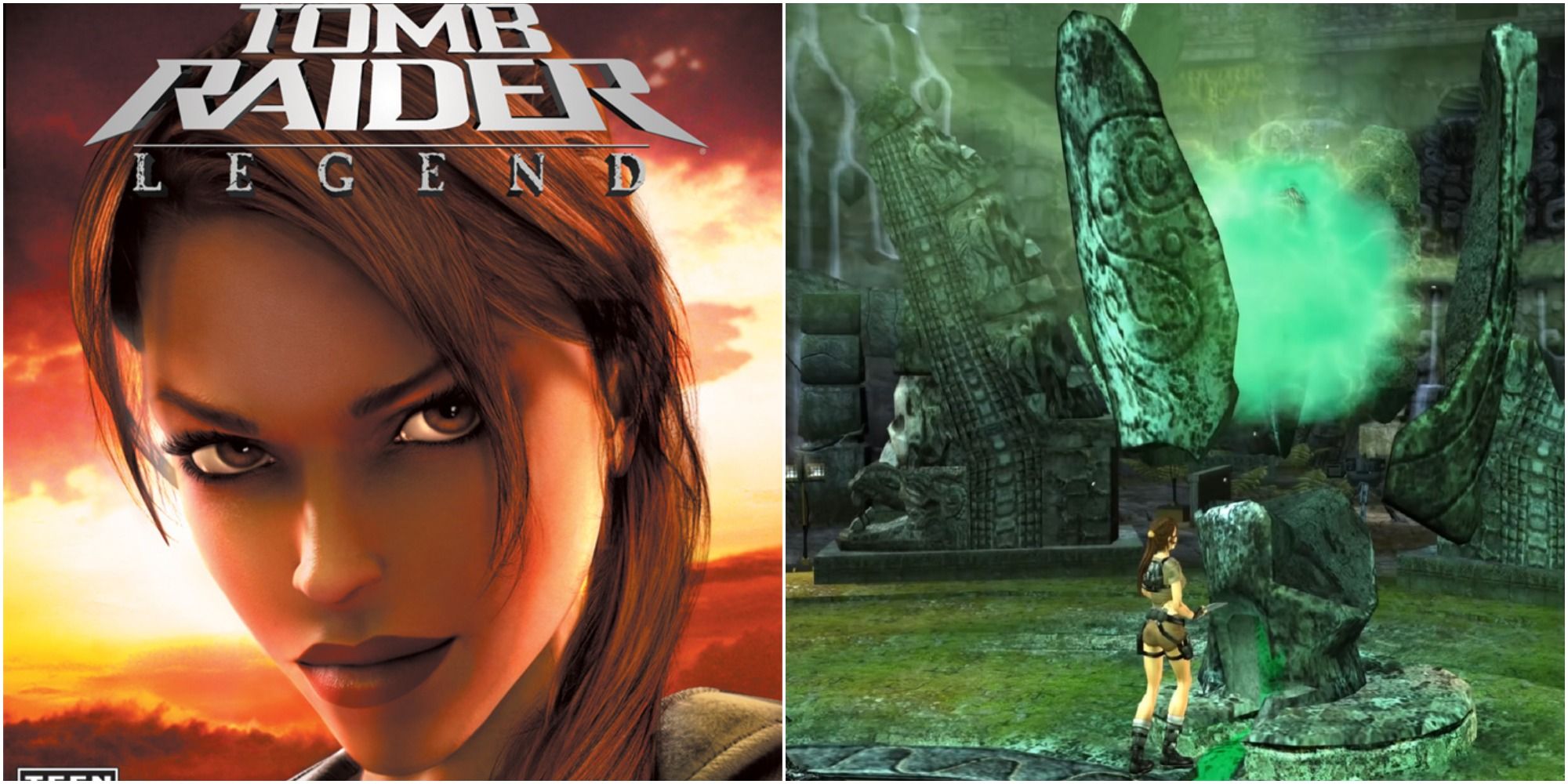 Lara Croft in Bolivia in Tomb Raider Legend
