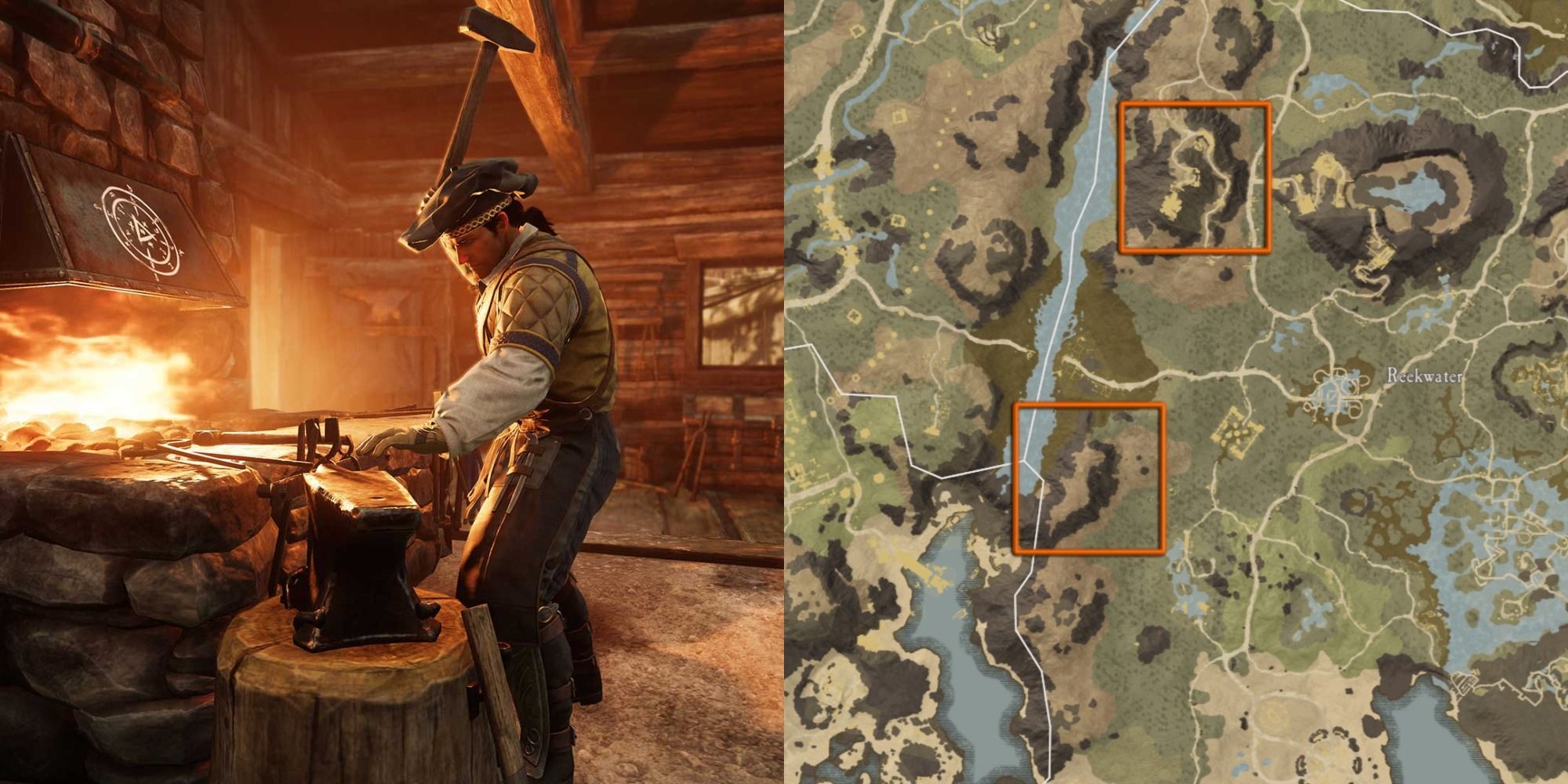 crafting and platinum ore locations new world