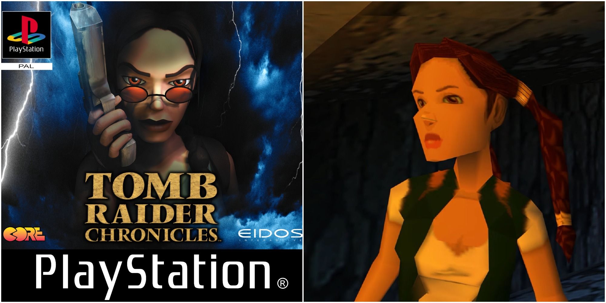 Young Lara in Tomb Raider Chronicles